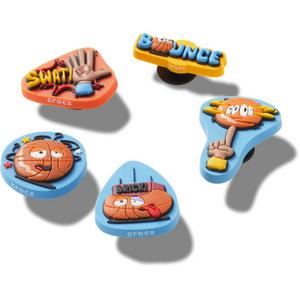 Crocs Basketball Brick Squad Jibbitz Charms-5PK