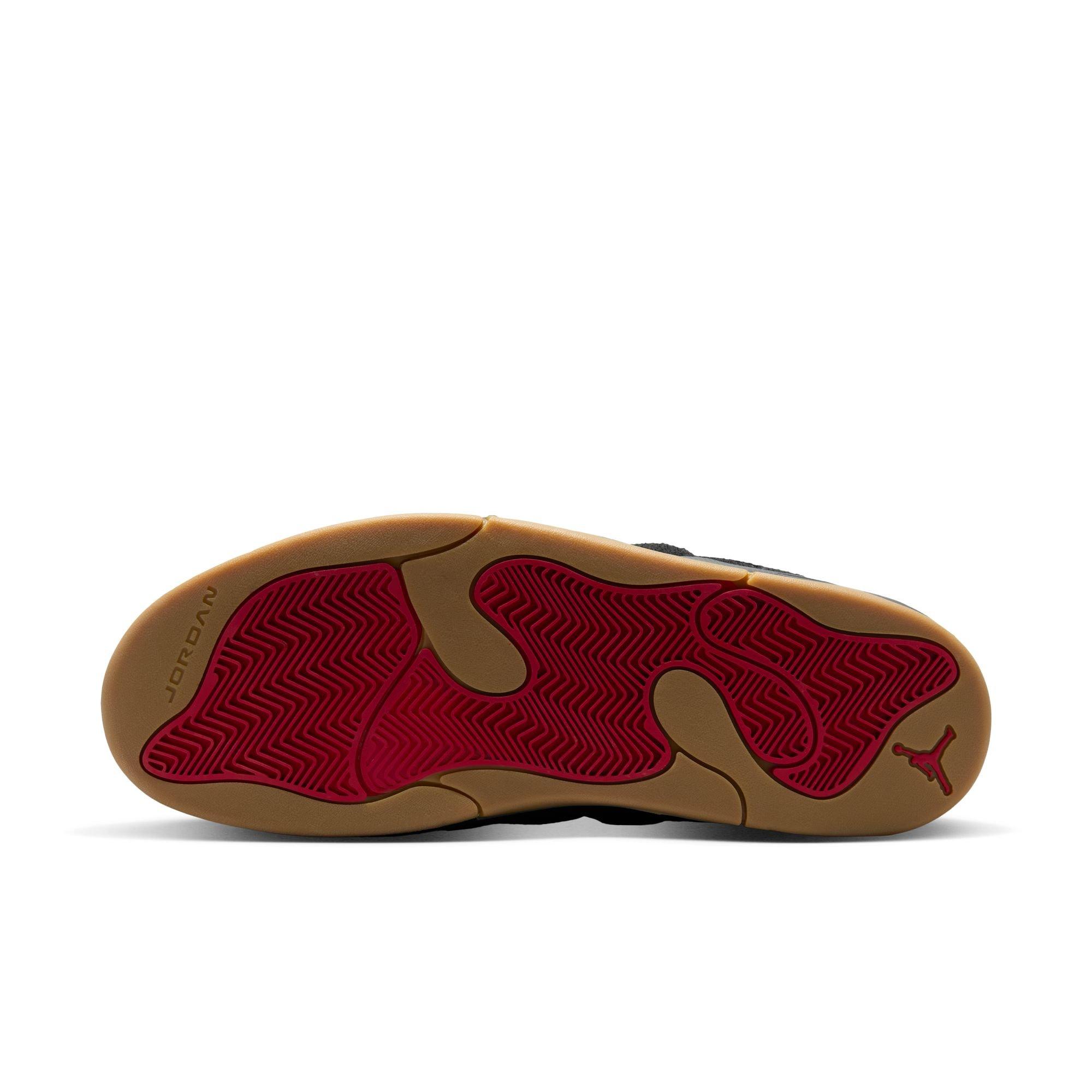 Jordan Session "Black/Varsity Red/Gum Light Brown/White" Men's Shoe - BLACK/GUM Thumbnail View 9
