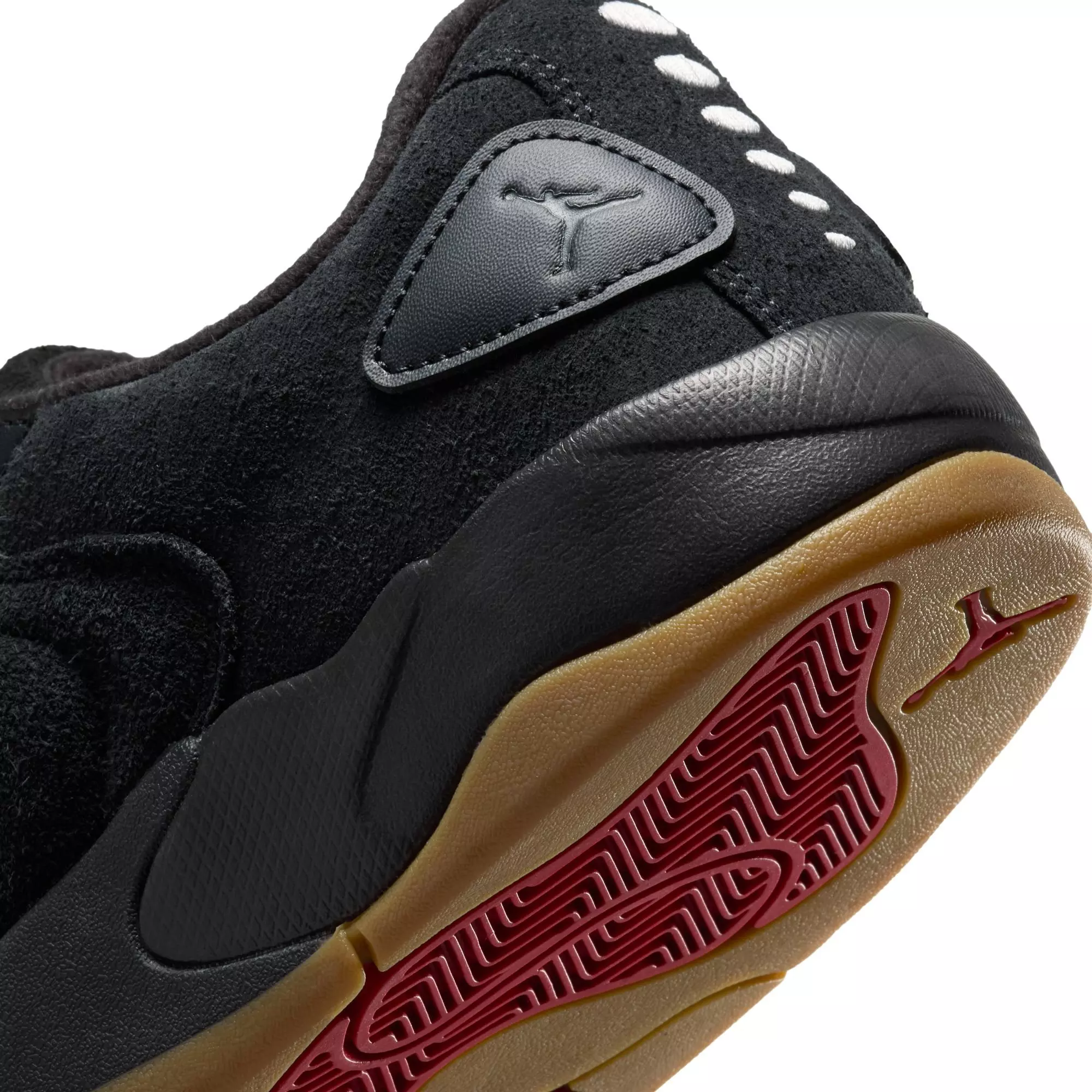 Jordan Session "Black/Varsity Red/Gum Light Brown/White" Men's Shoe - BLACK/GUM