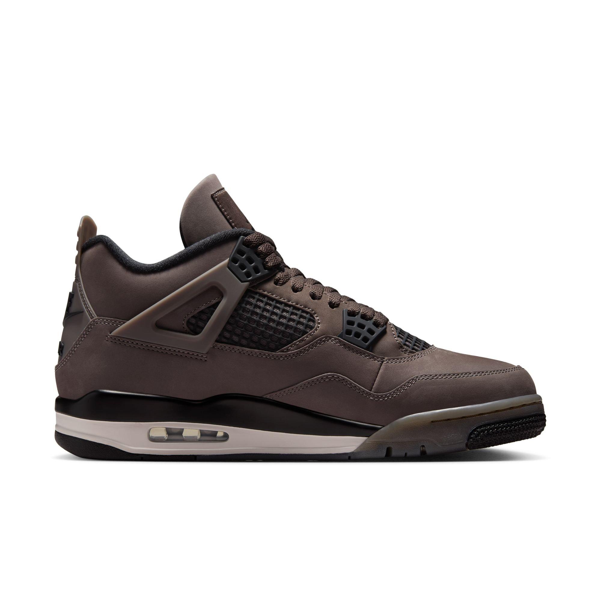 Jordan 4 Retro "Cave Stone and Black" Men's Shoe - CAVE STONE/BLACK Thumbnail View 2