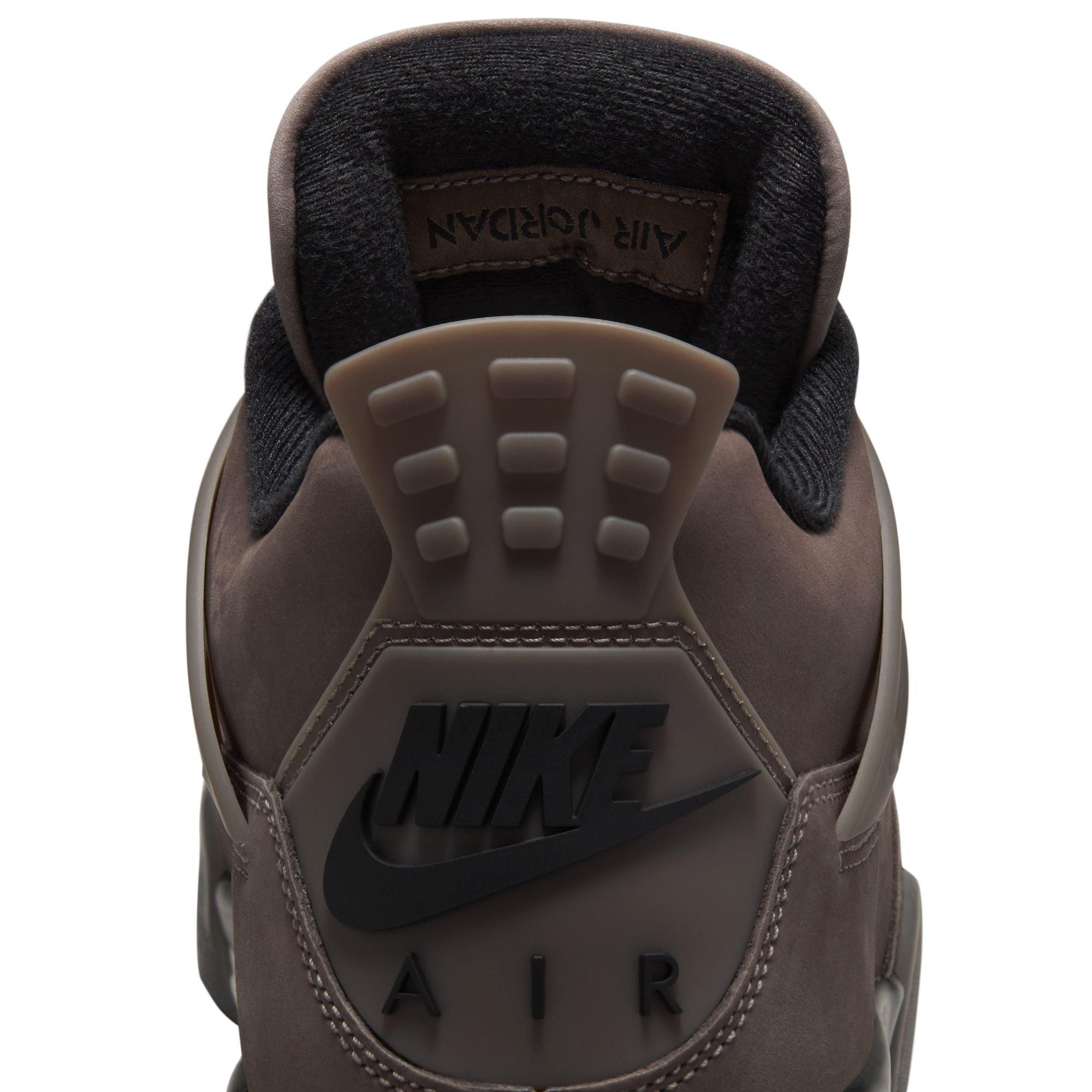 Jordan 4 Retro "Cave Stone and Black" Men's Shoe - CAVE STONE/BLACK Thumbnail View 6