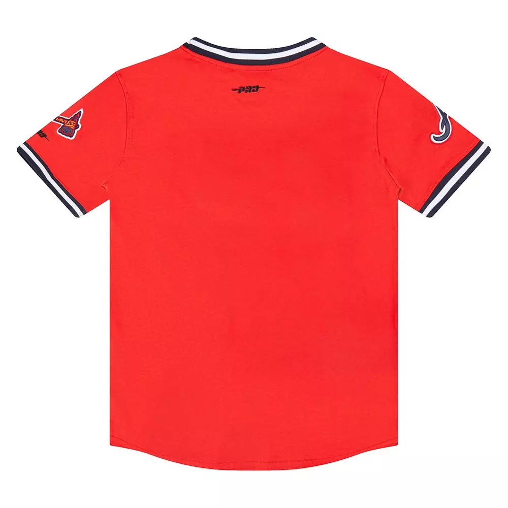 Pro Standard Atlanta Braves Youth Jersey-Red - RED