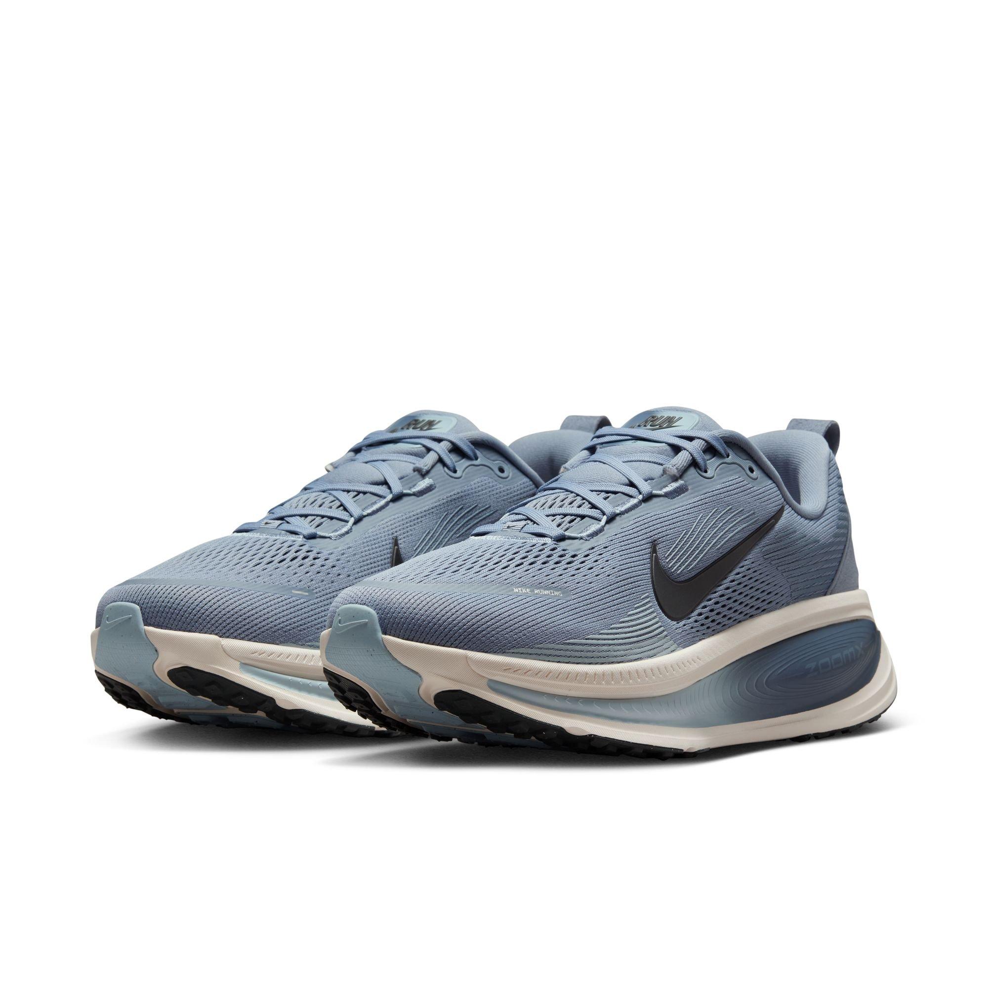 Nike Vomero 18 "Ashen Slate/Anthracite/Diffused Blue" Men's Road Running Shoe - GREY/BLUE Thumbnail View 4