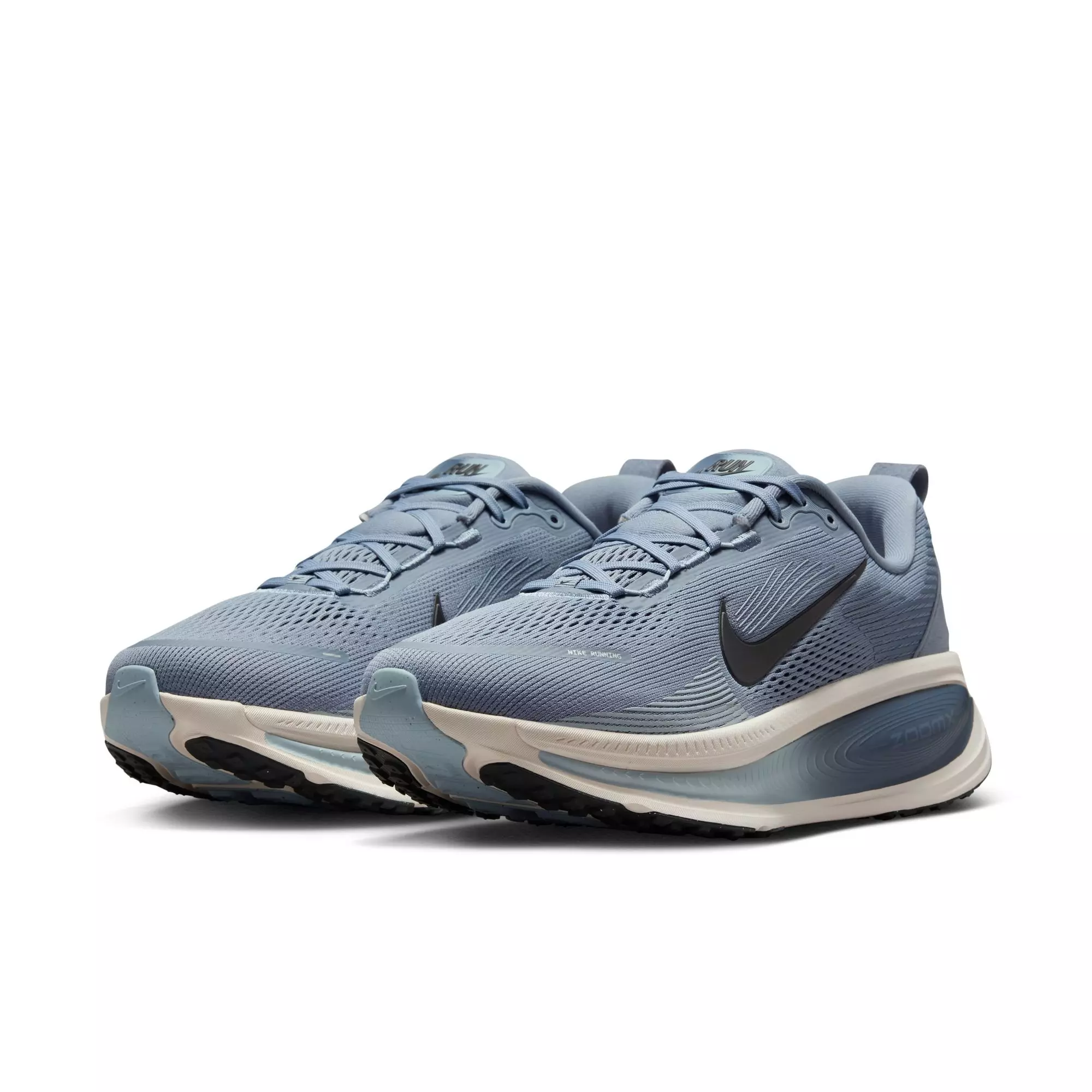 Nike Vomero 18 "Ashen Slate/Anthracite/Diffused Blue" Men's Road Running Shoe - GREY/BLUE