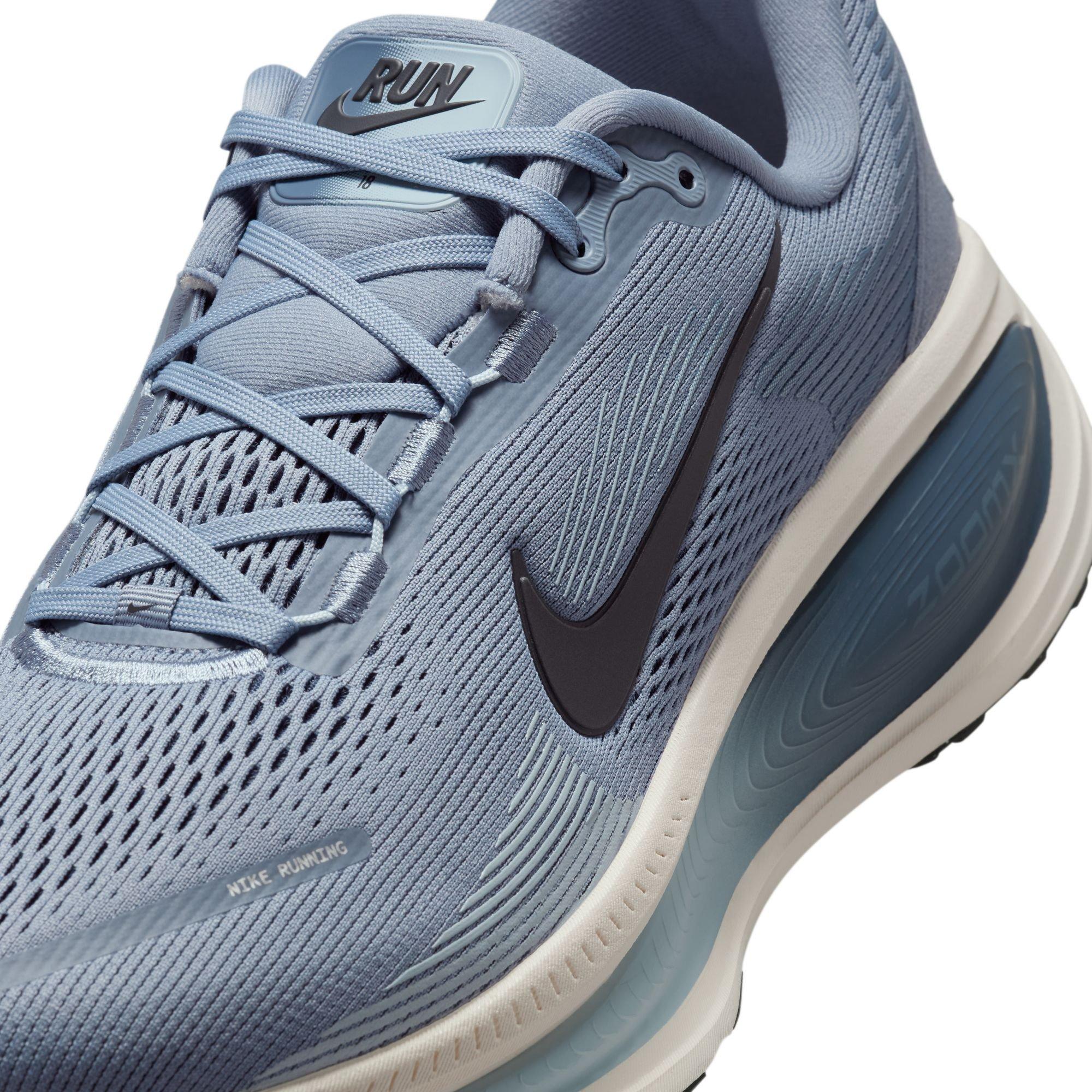 Nike Vomero 18 "Ashen Slate/Anthracite/Diffused Blue" Men's Road Running Shoe - GREY/BLUE Thumbnail View 9