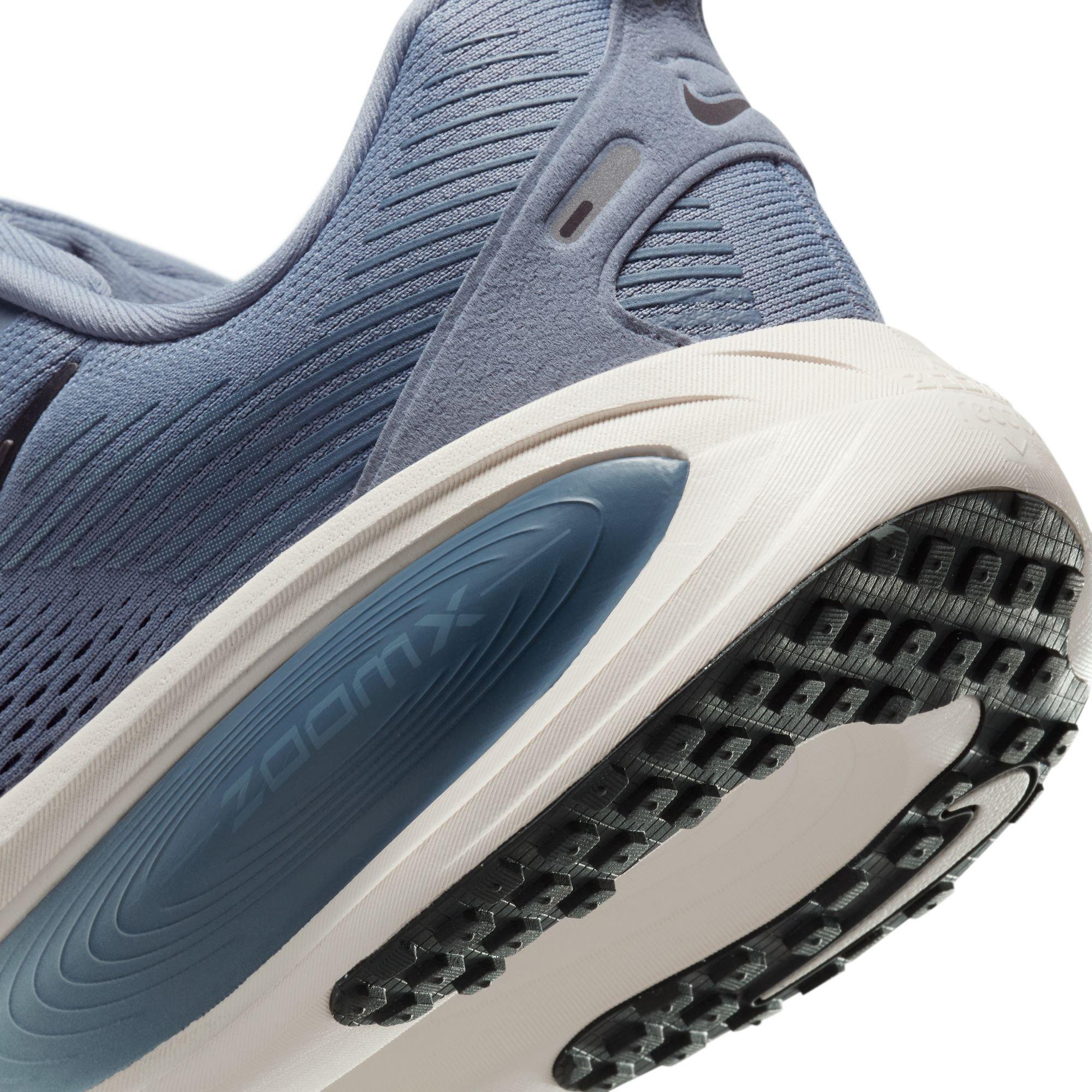 Nike Vomero 18 "Ashen Slate/Anthracite/Diffused Blue" Men's Road Running Shoe - GREY/BLUE Thumbnail View 10