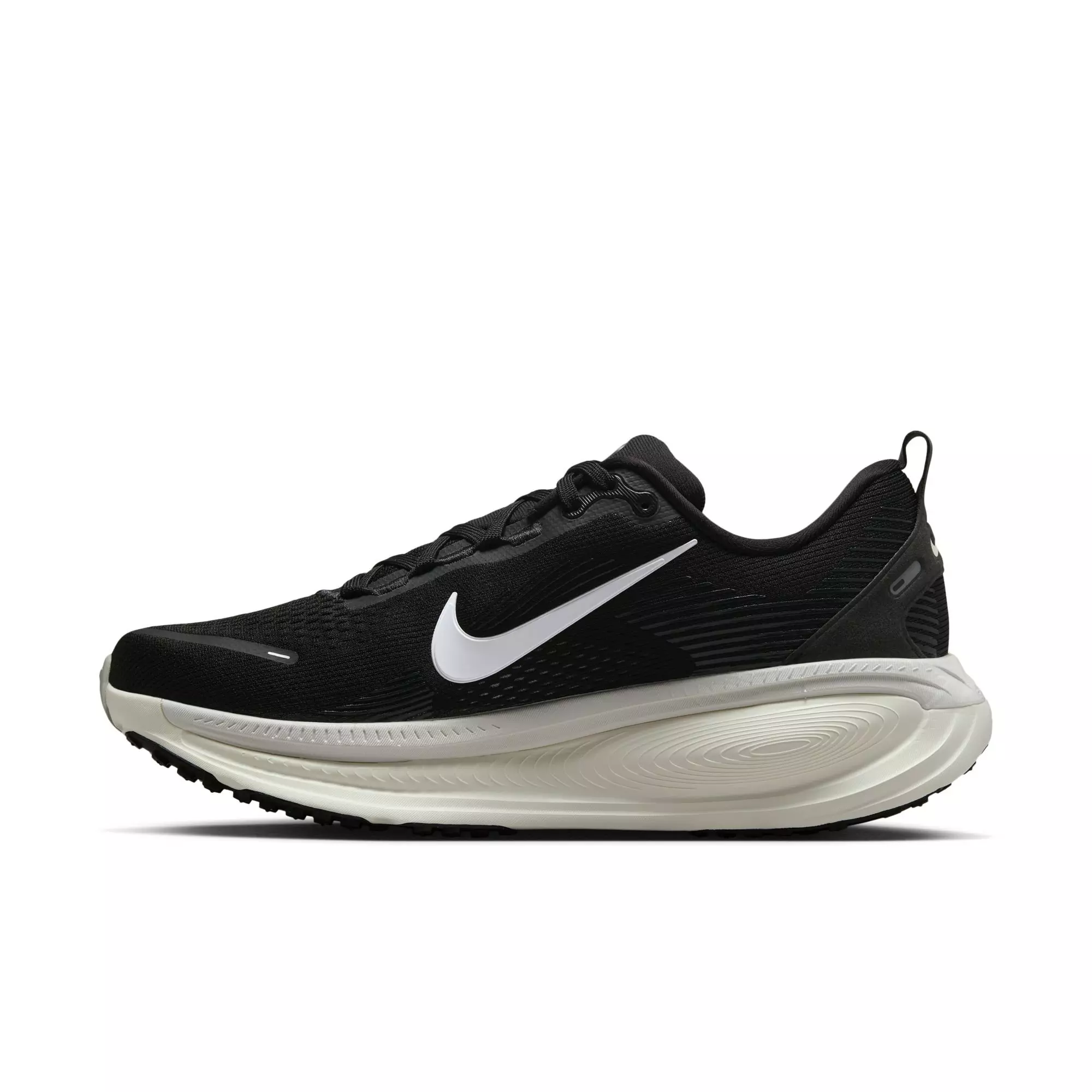 Nike Vomero 18 "Black/Summit White/Coconut Milk" Men's Road Running Shoe - BLACK/OFF-WHITE