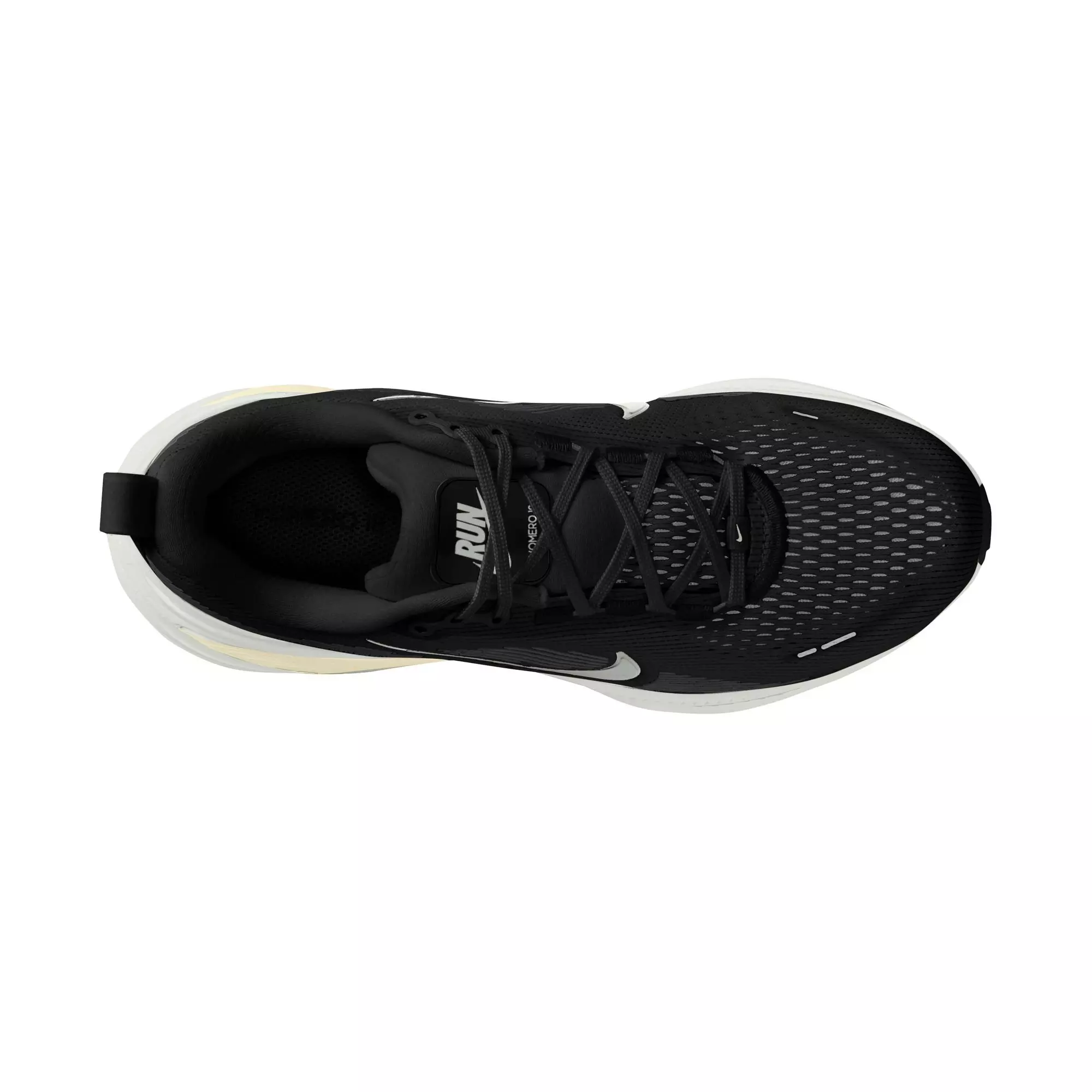 Nike Vomero 18 "Black/Summit White/Coconut Milk" Men's Road Running Shoe - BLACK/OFF-WHITE