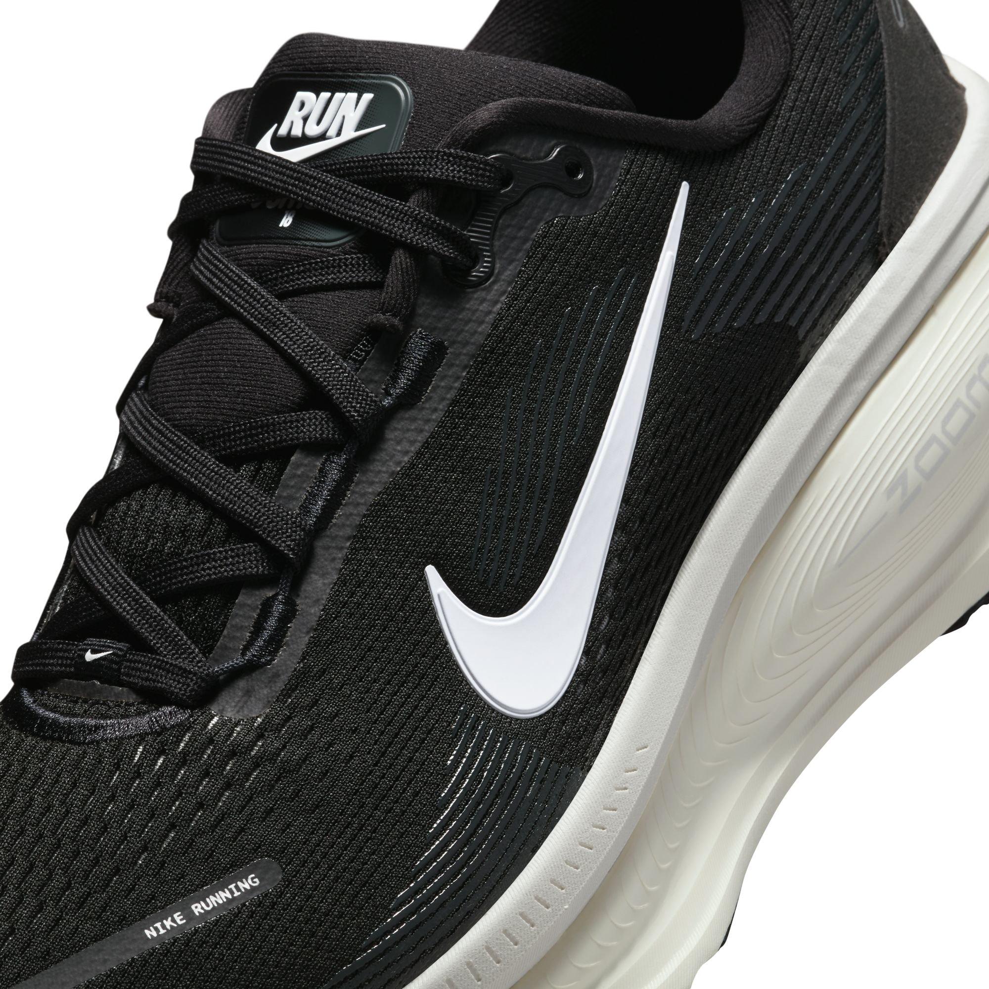Nike Vomero 18 "Black/Summit White/Coconut Milk" Men's Road Running Shoe - BLACK/OFF-WHITE Thumbnail View 9