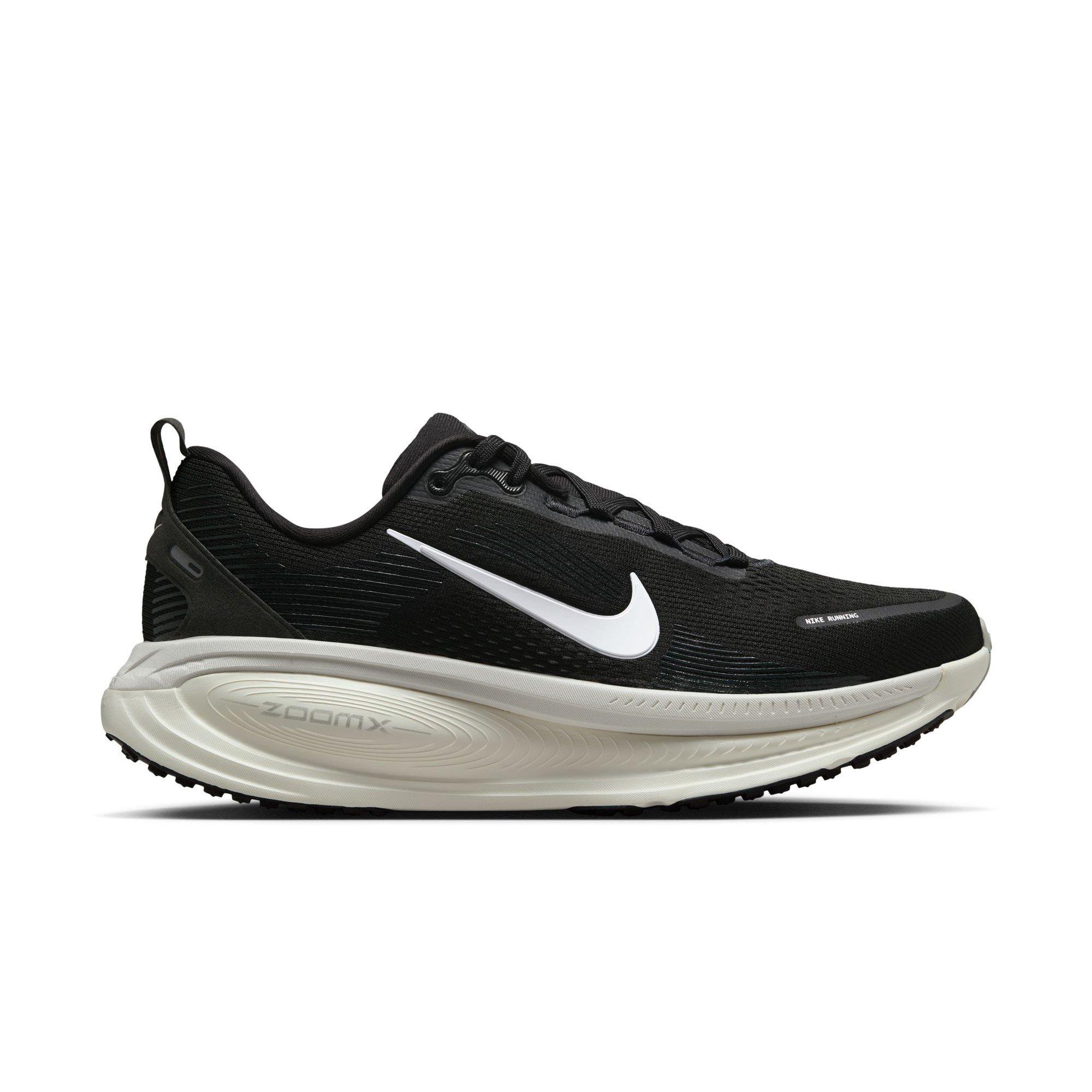 Nike Vomero 18 "Black/Summit White/Coconut Milk" Men's Road Running Shoe - BLACK/OFF-WHITE Thumbnail View 1