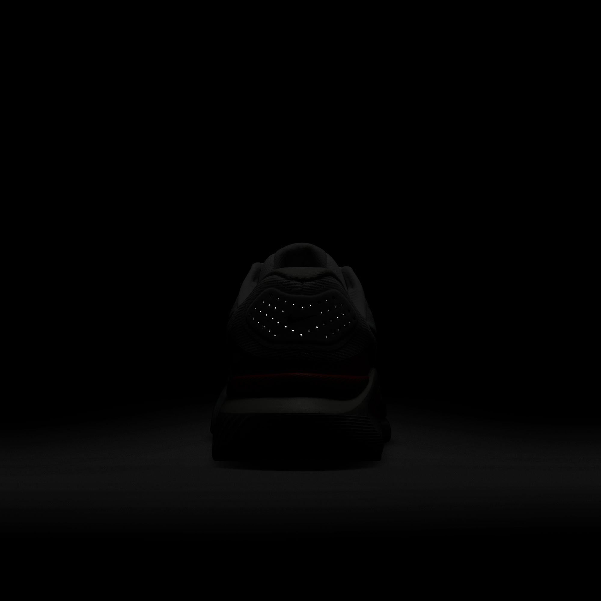 Nike Structure 26 "Bright Crimson" Men's Road Running Shoe - WHITE/BLACK/BRIGHT CRIMSON Thumbnail View 6