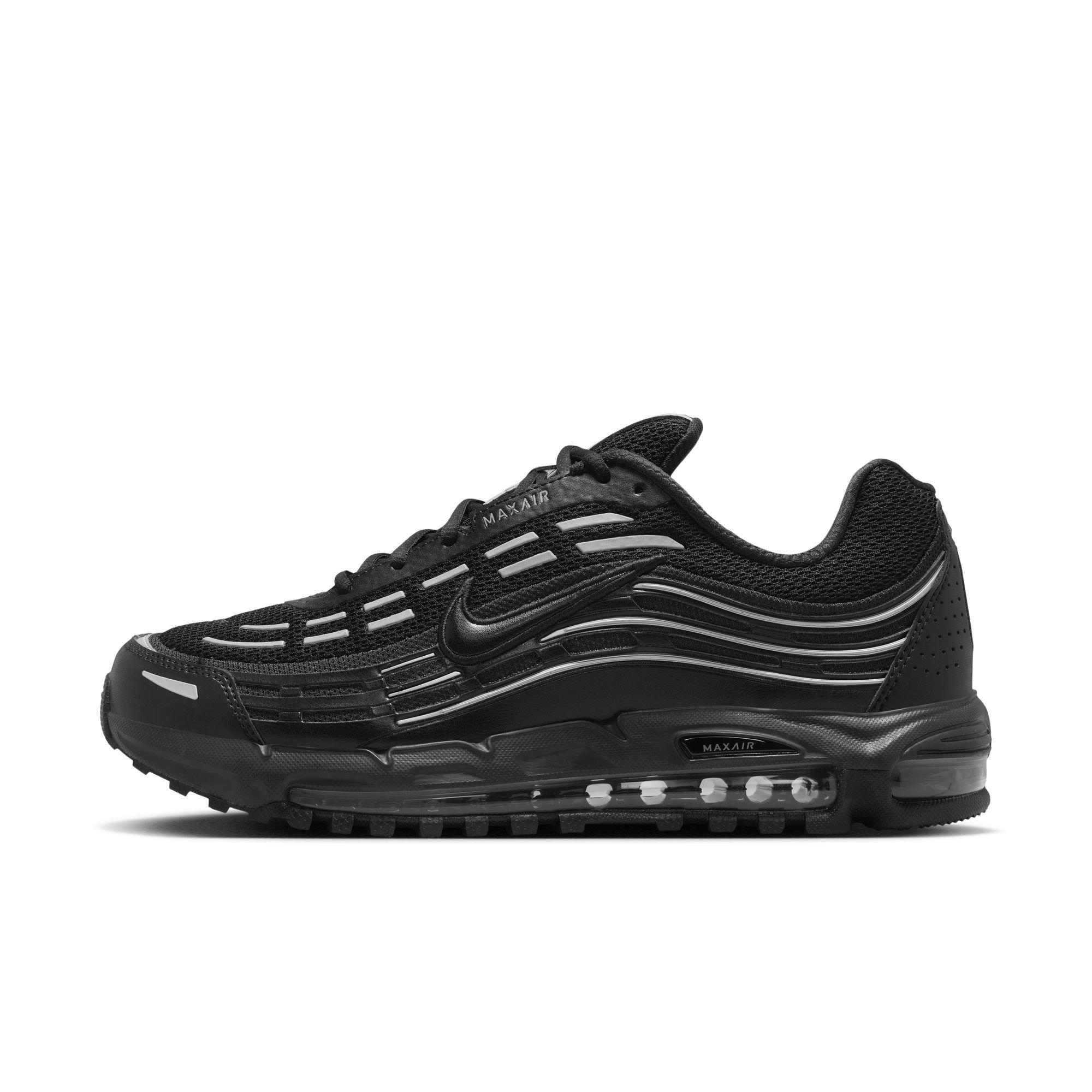 靴 Nike Air Max TL2.5 \"Black/lic Silver 🔥 Sleek & Stealthy! Nike Air Max TL 2.5 'Black/Metallic