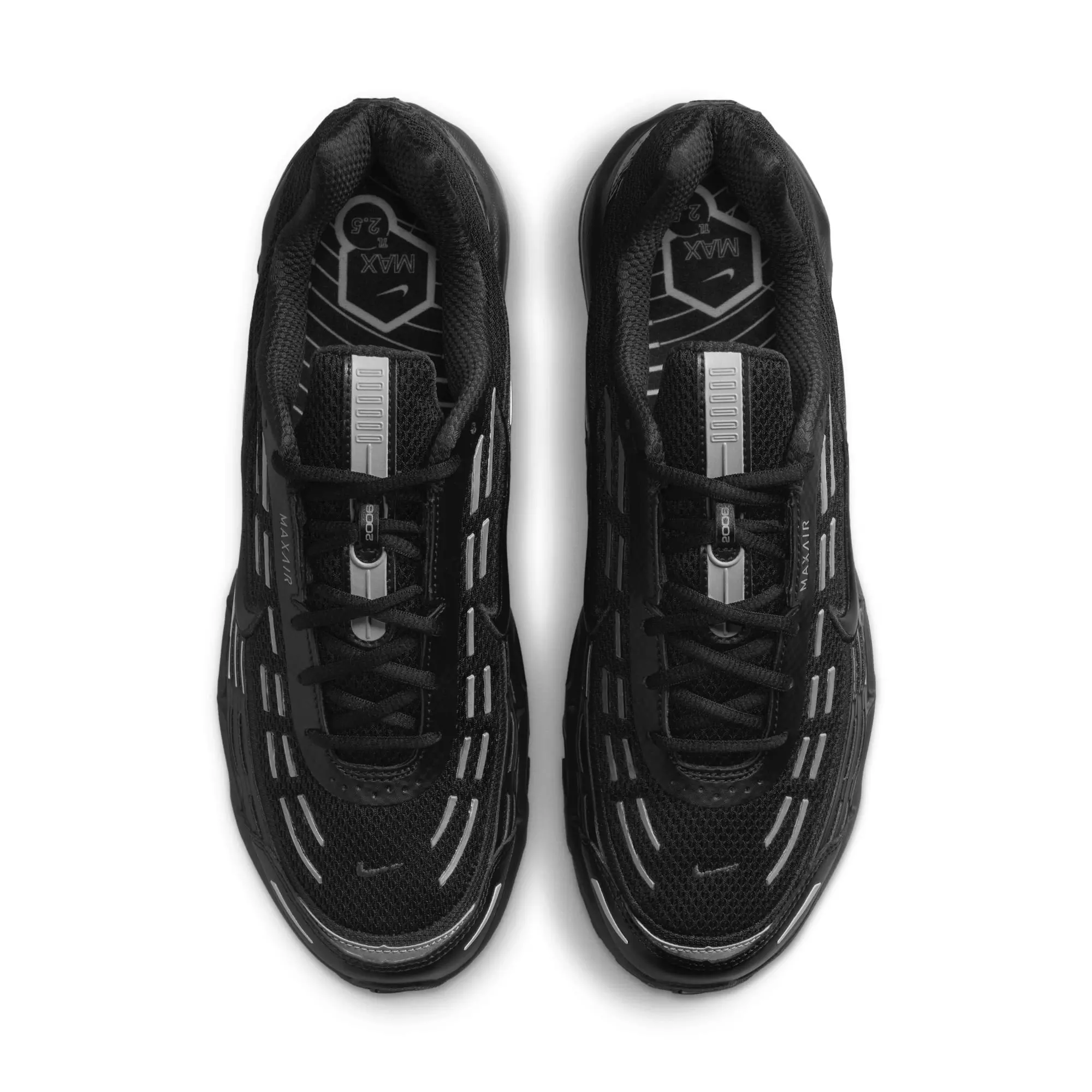 Nike Air Max TL 2.5 "Black/Metallic Silver" Men's Shoe - BLACK