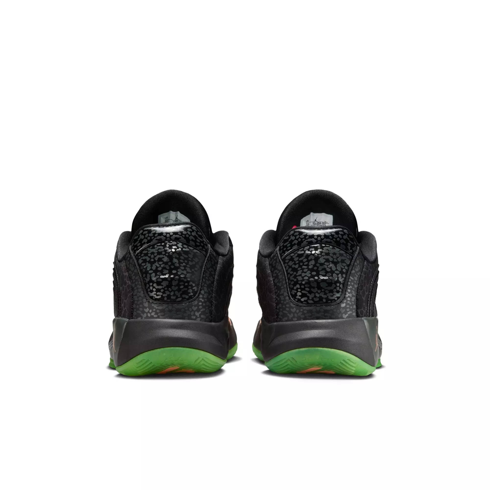 Jordan Luka 4 "Safari" Men's Basketball Shoe - BLACK/ORANGE PULSE