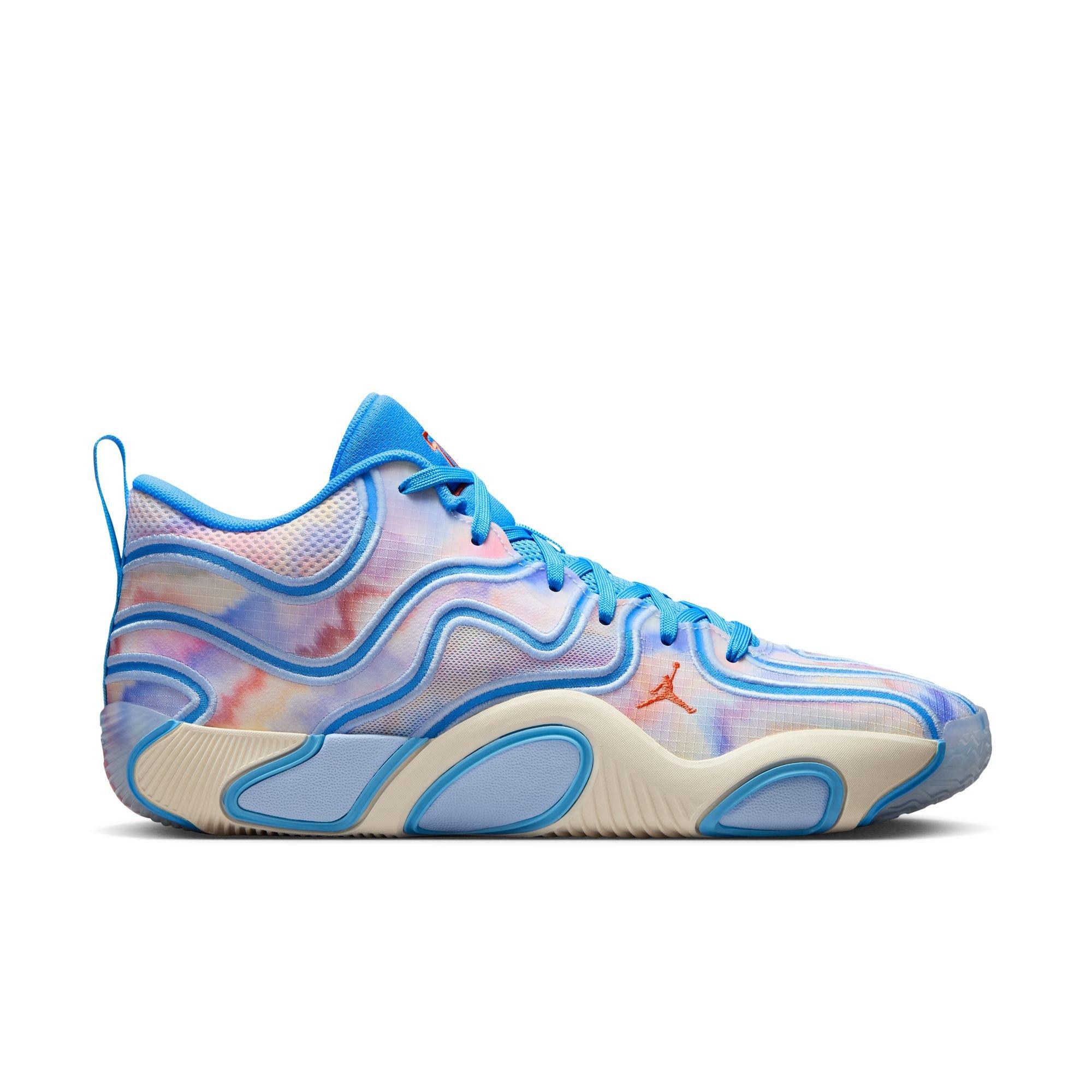 Jordan Tatum 3 "Tie Dye" Men's Basketball Shoe - UNIVERSITY BLUE/CAMELLIA/PALE IVORY Thumbnail View 1
