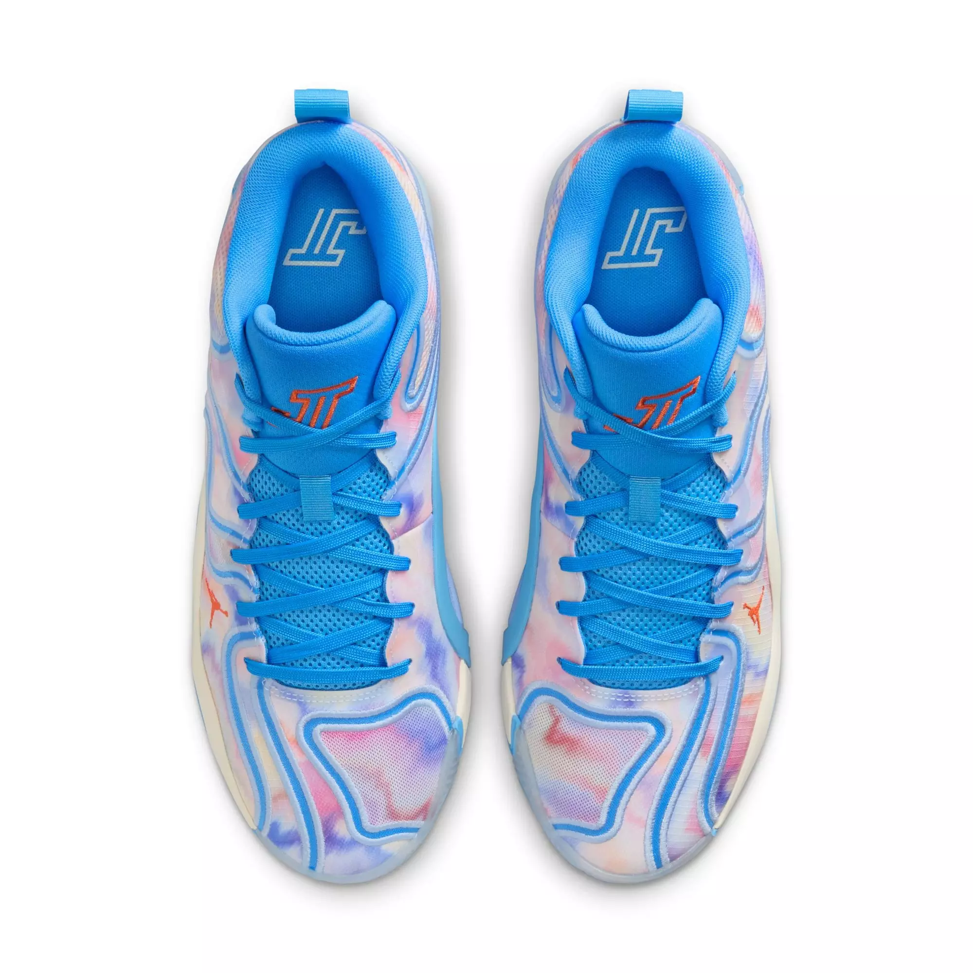 Jordan Tatum 3 "Tie Dye" Men's Basketball Shoe - UNIVERSITY BLUE/CAMELLIA/PALE IVORY