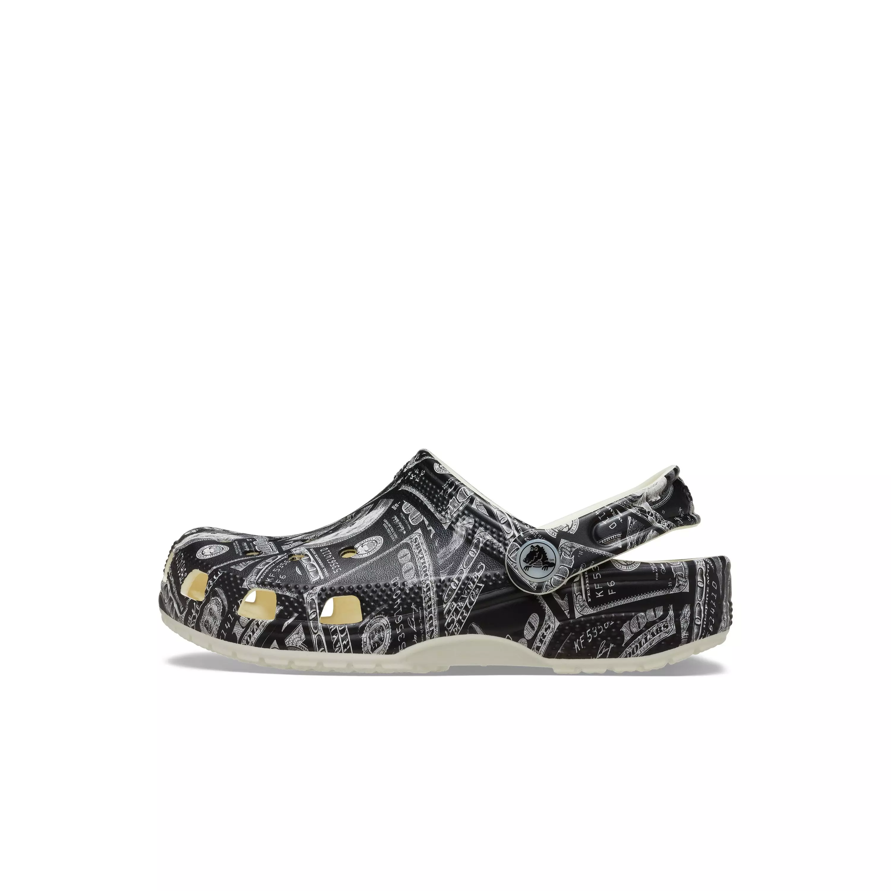 Crocs Classic "Money" Preschool Boys' Clog - BLACK