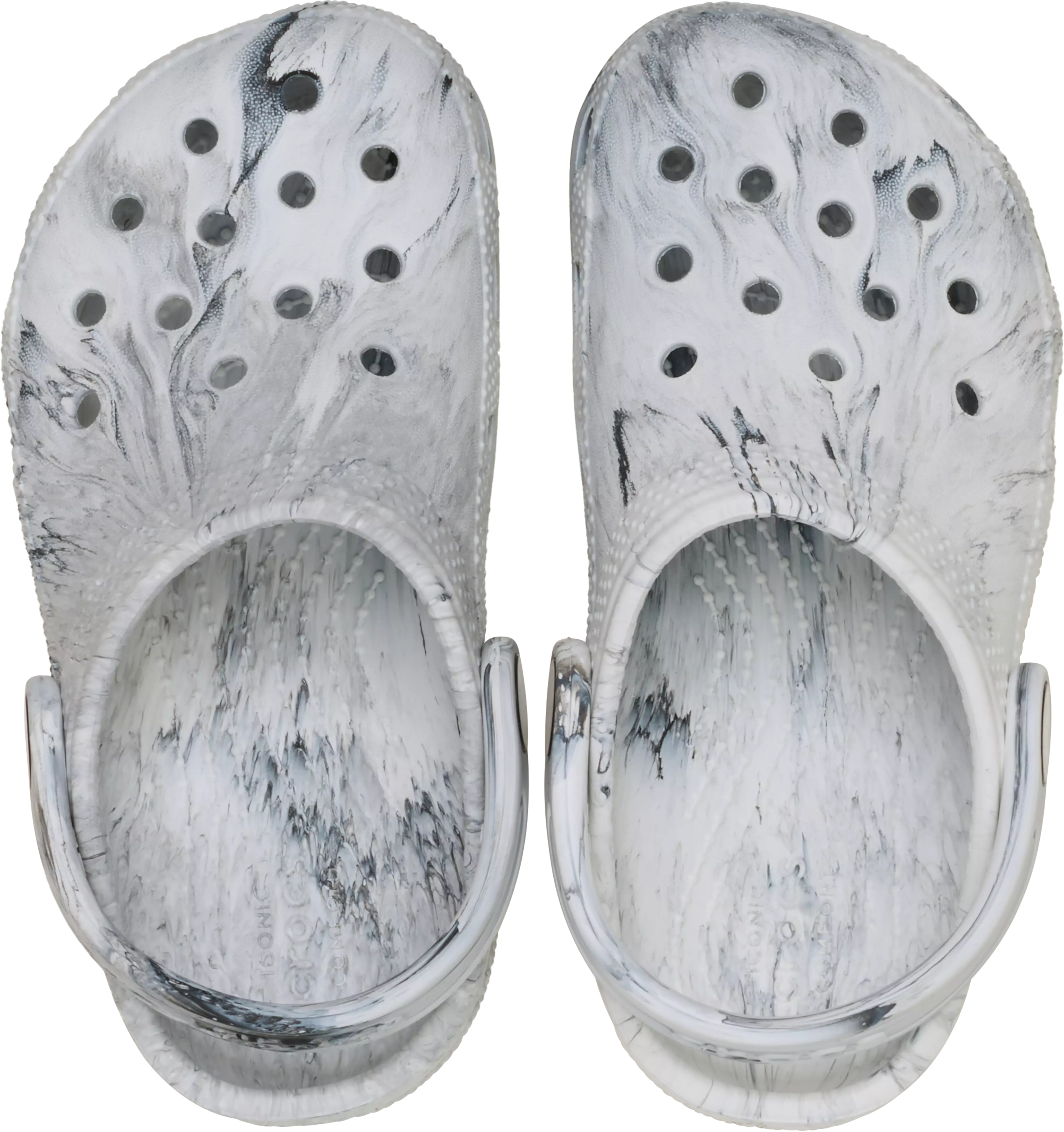 Crocs Classic Watercolor Marbled "Grey" Toddler Boys' Clog - GREY