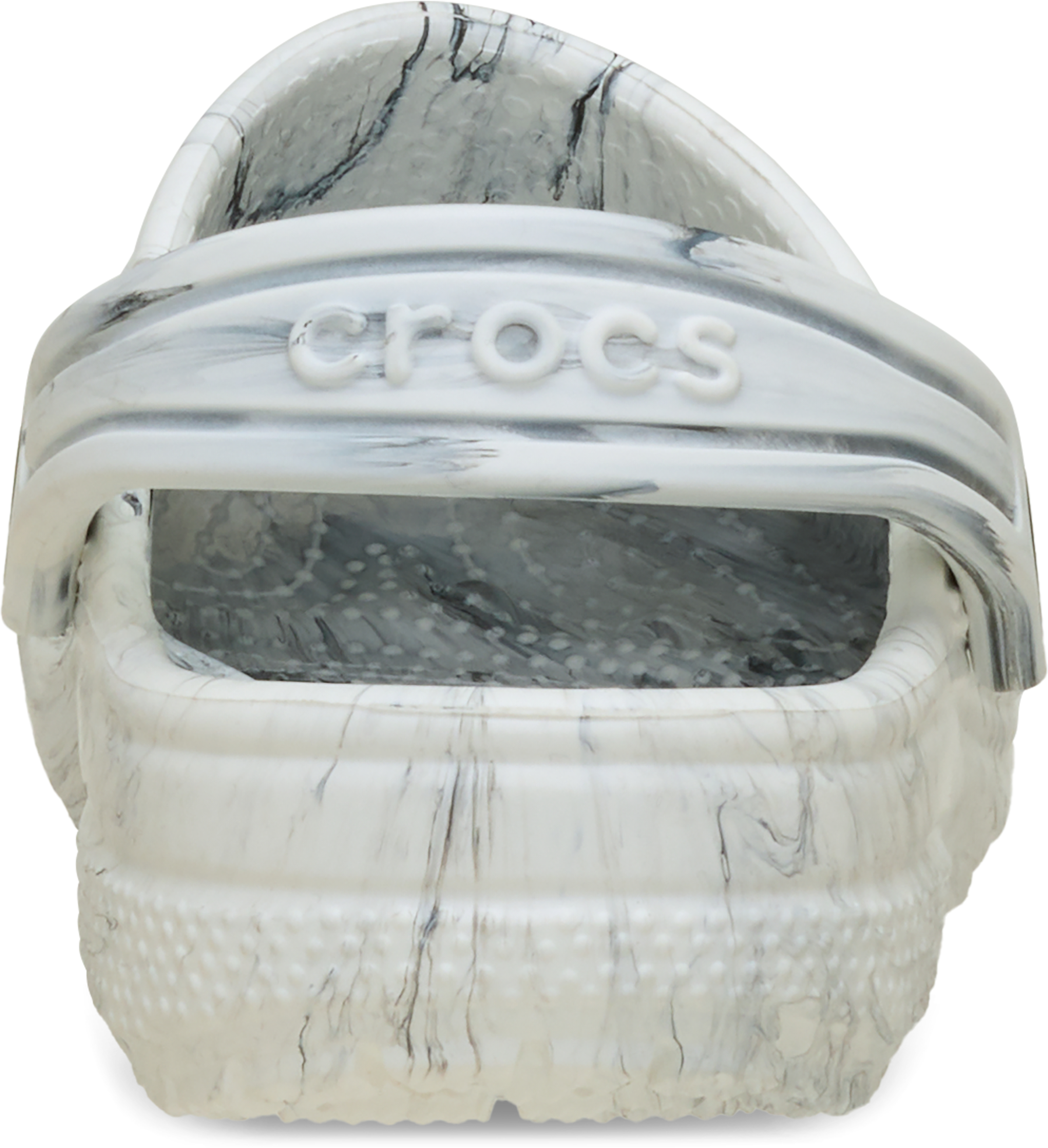 Crocs Classic Watercolor Marbled Toddler Boys' "Grey" Clog