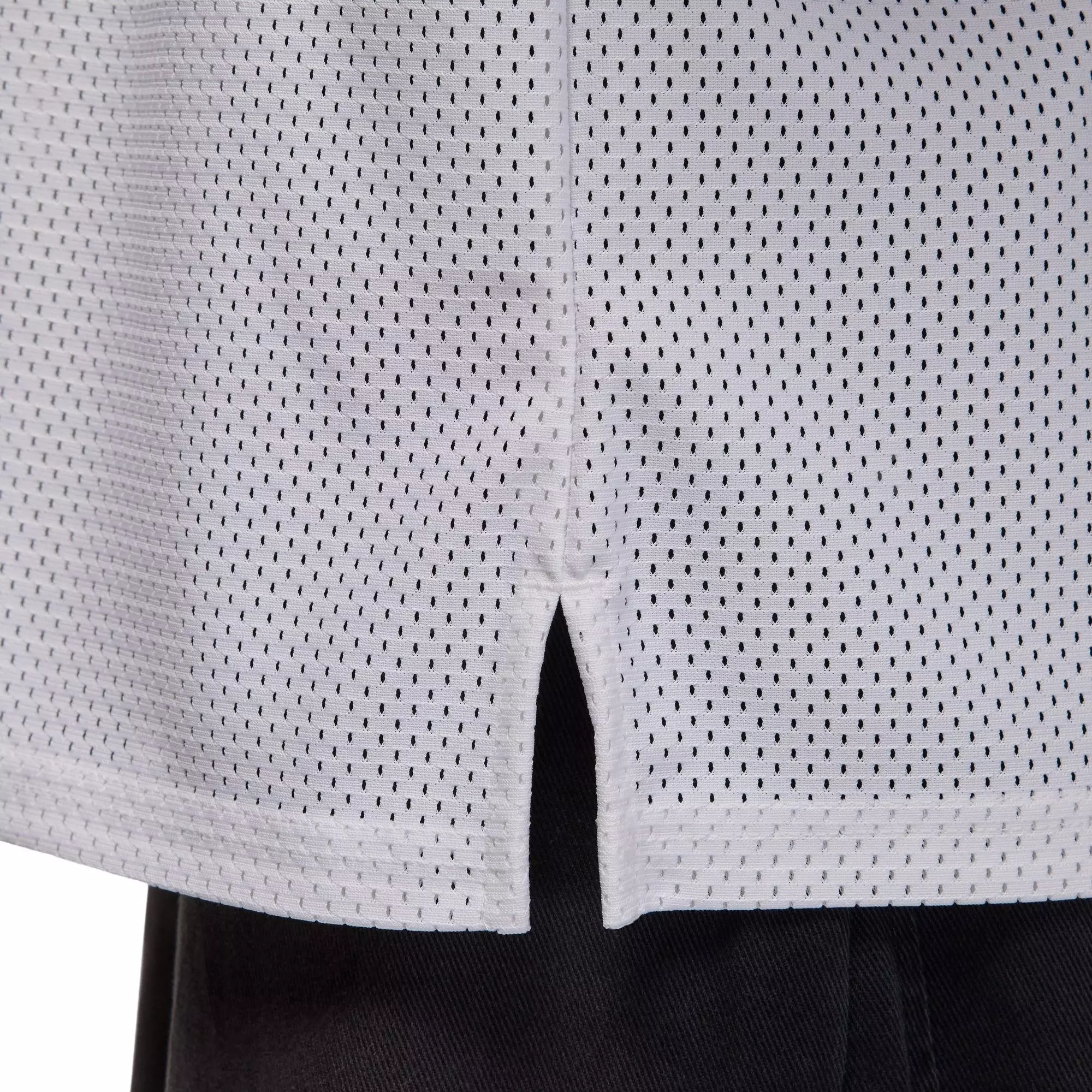 Jordan Women's Brooklyn Mesh Jersey Top - White/Light Blue - LT BLUE/WHITE