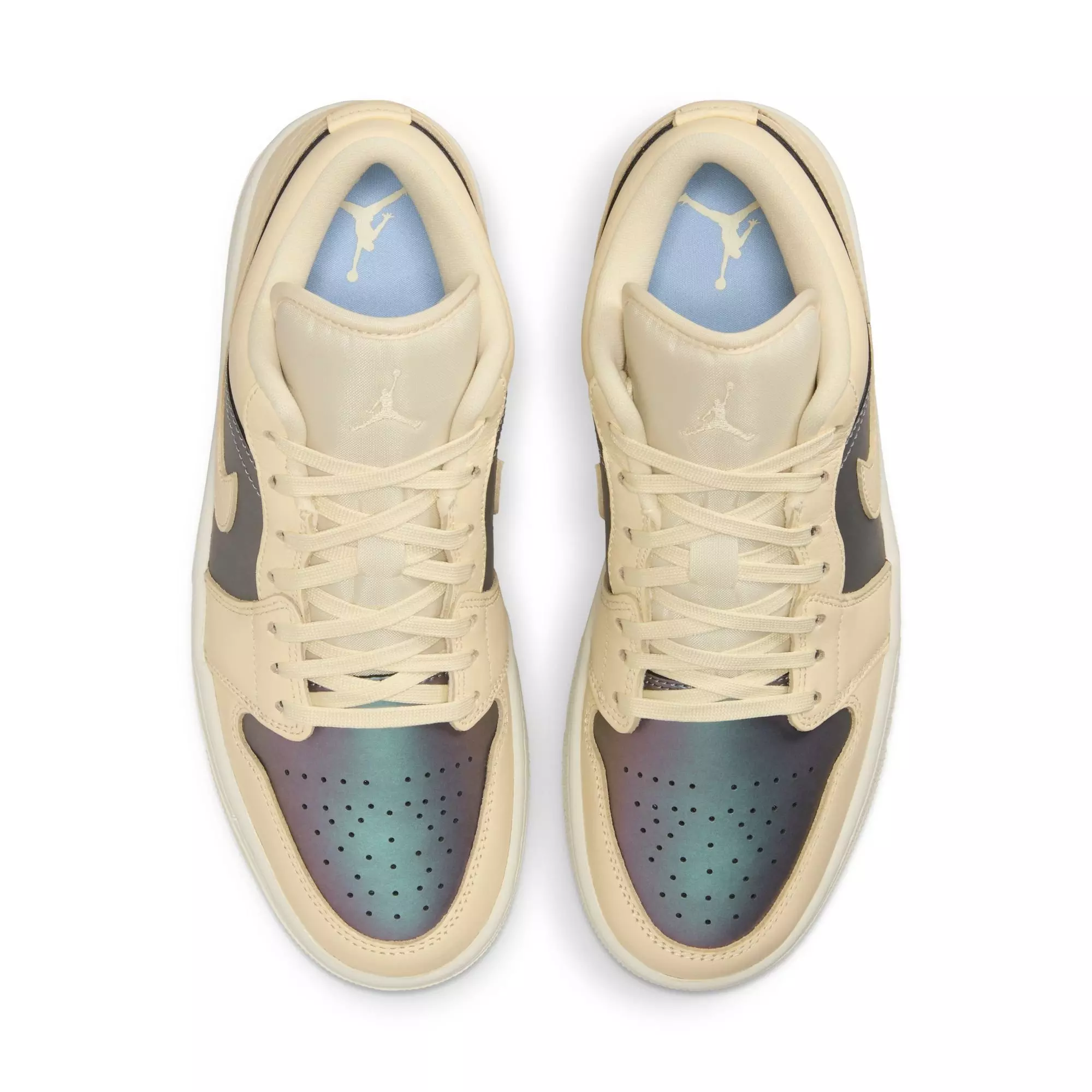 Jordan 1 Low SE "Muslin/Sail/Royal Tint" Women's Shoe - BLUE