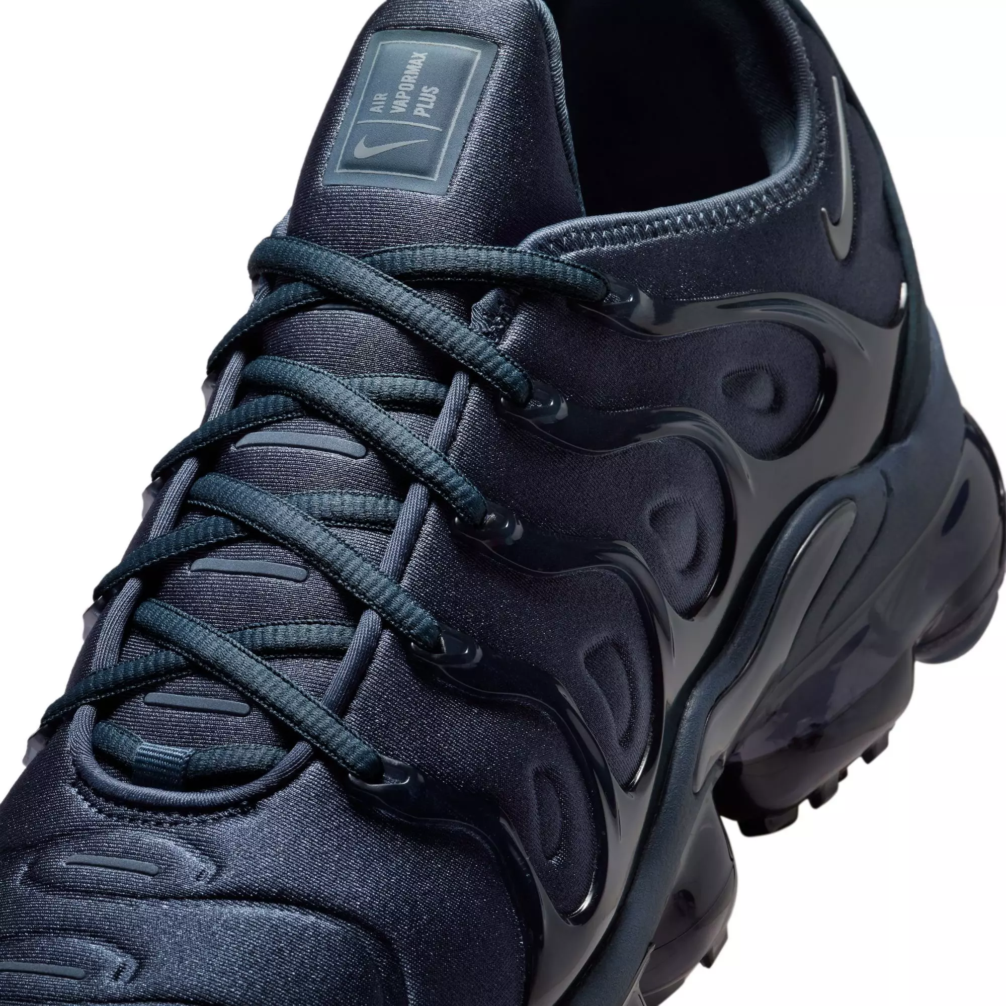 Nike Air VaporMax Plus "Thunder Blue/Cool Grey/Midnight Navy" Men's Shoe - NAVY