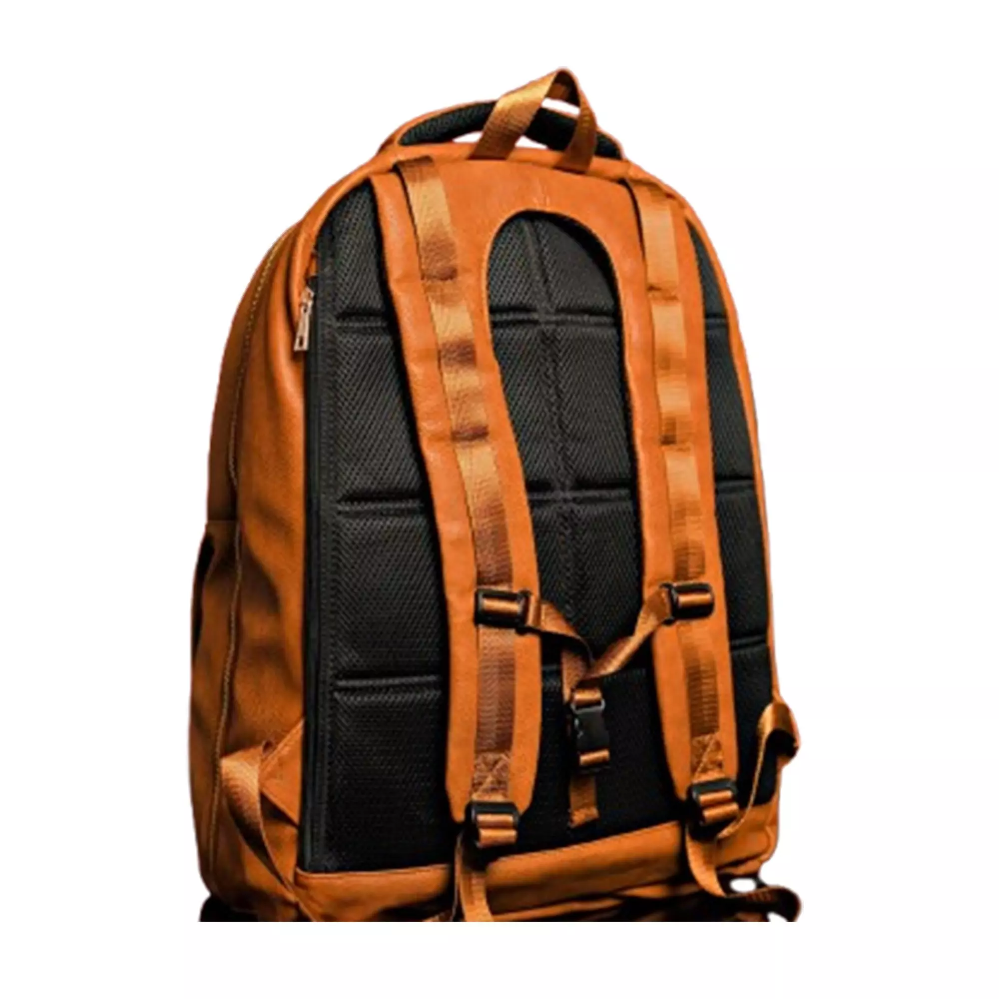Sole Premise Daily Commuter Leather Backpack - Brown - BROWN