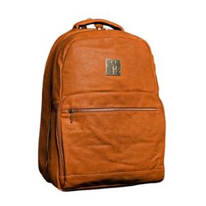 Sole Premise Daily Commuter Leather Backpack - Brown