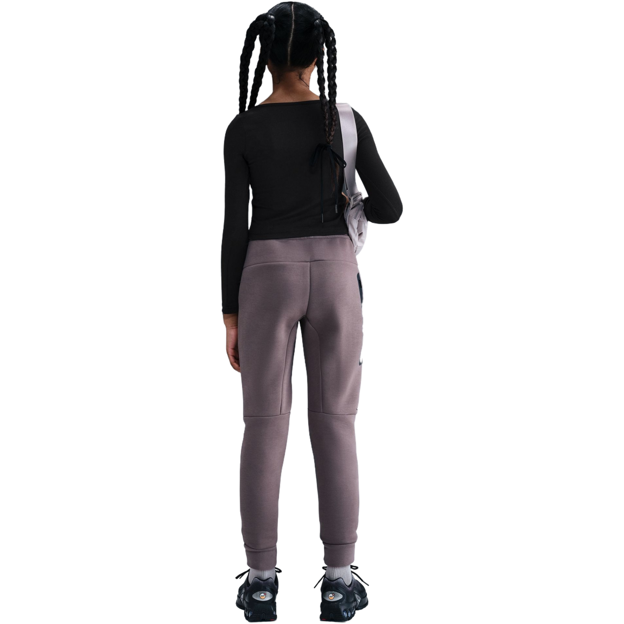 Nike Sportswear Long-Sleeve Square-Neck Big Girls' Top