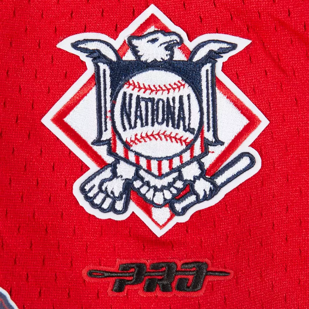 Pro Standard Atlanta Braves Pro Youth Shorts-Red - RED