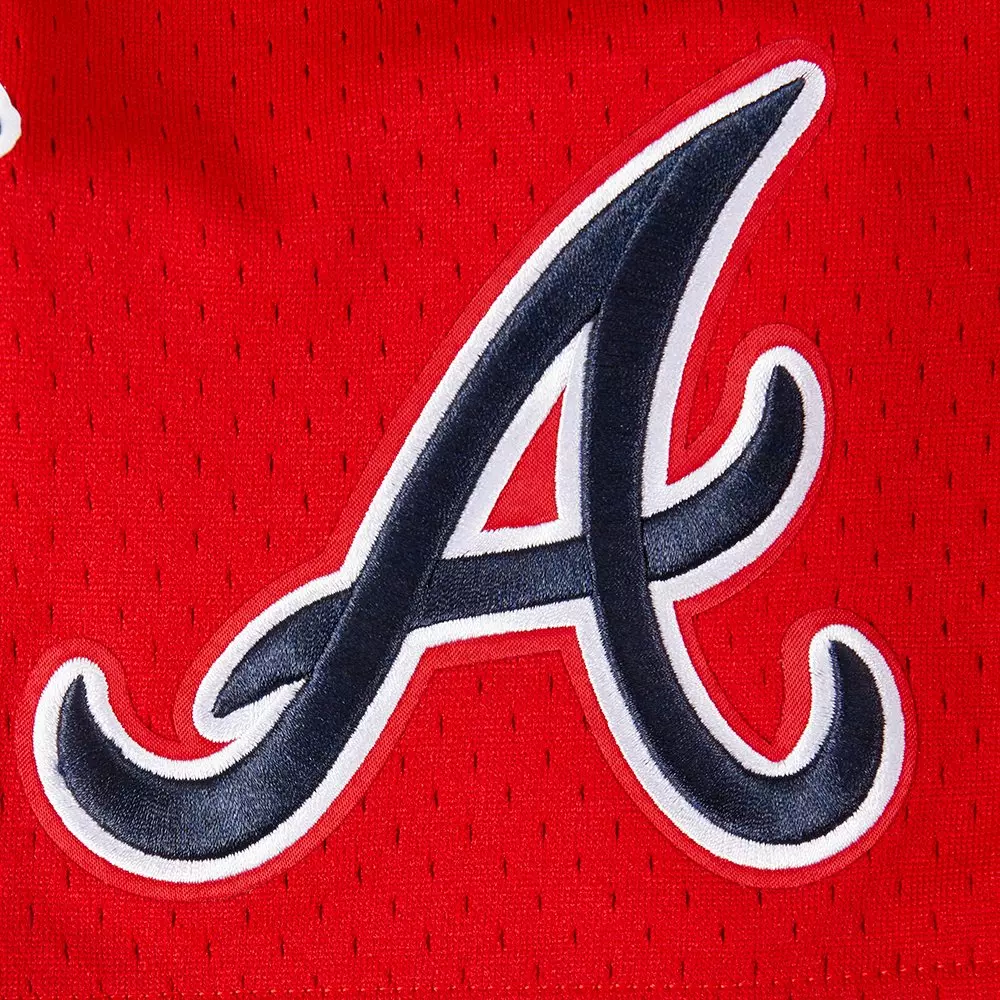 Pro Standard Atlanta Braves Pro Youth Shorts-Red - RED