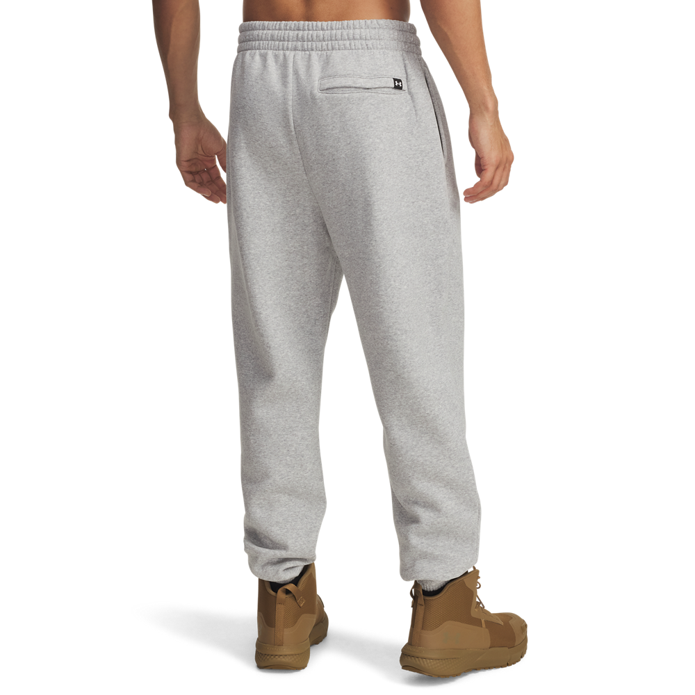 Under Armour Men's Icon Fleece Graphic Joggers - GREY Thumbnail View 2