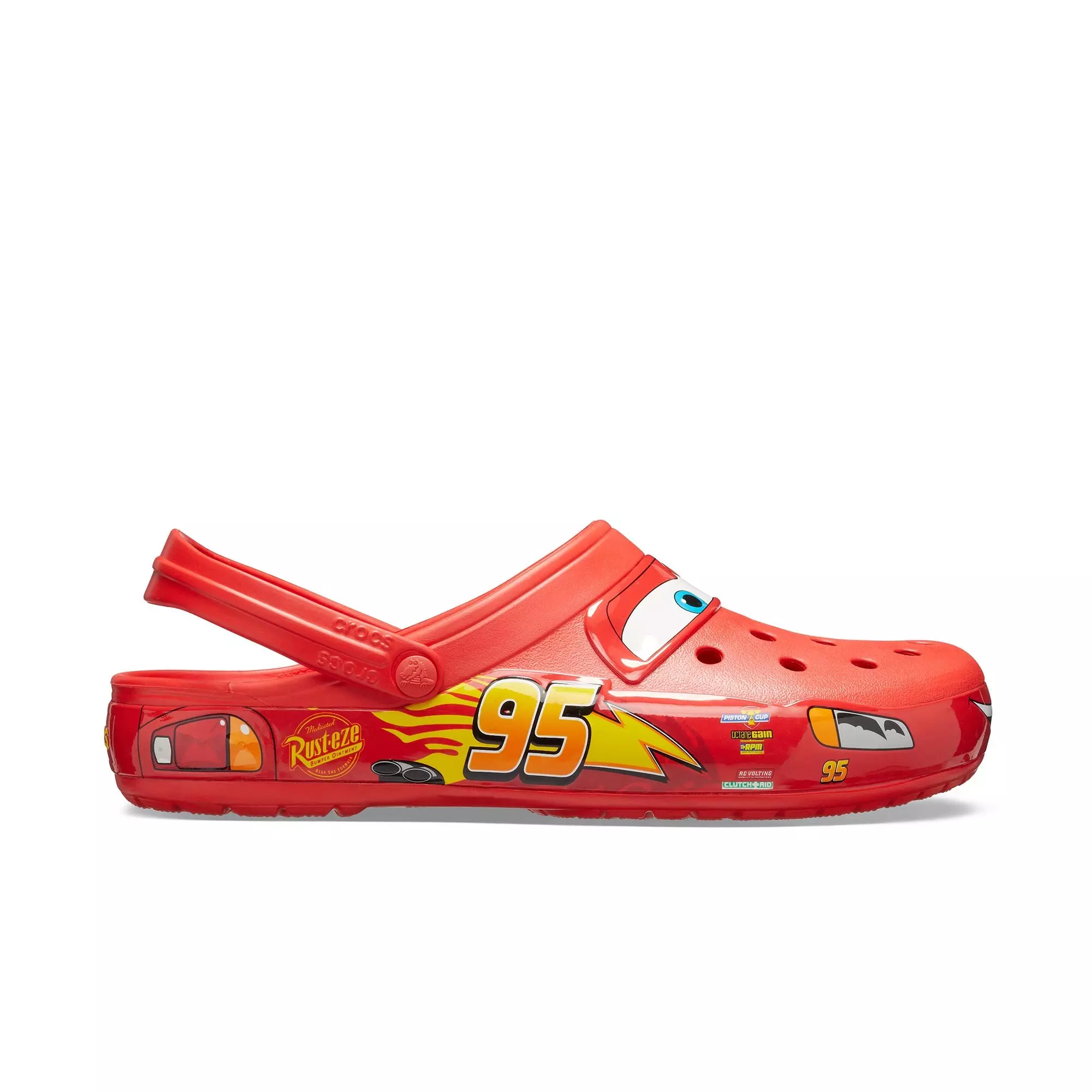 Crocs Classic "Lightning McQueen" Unisex Clog - RED