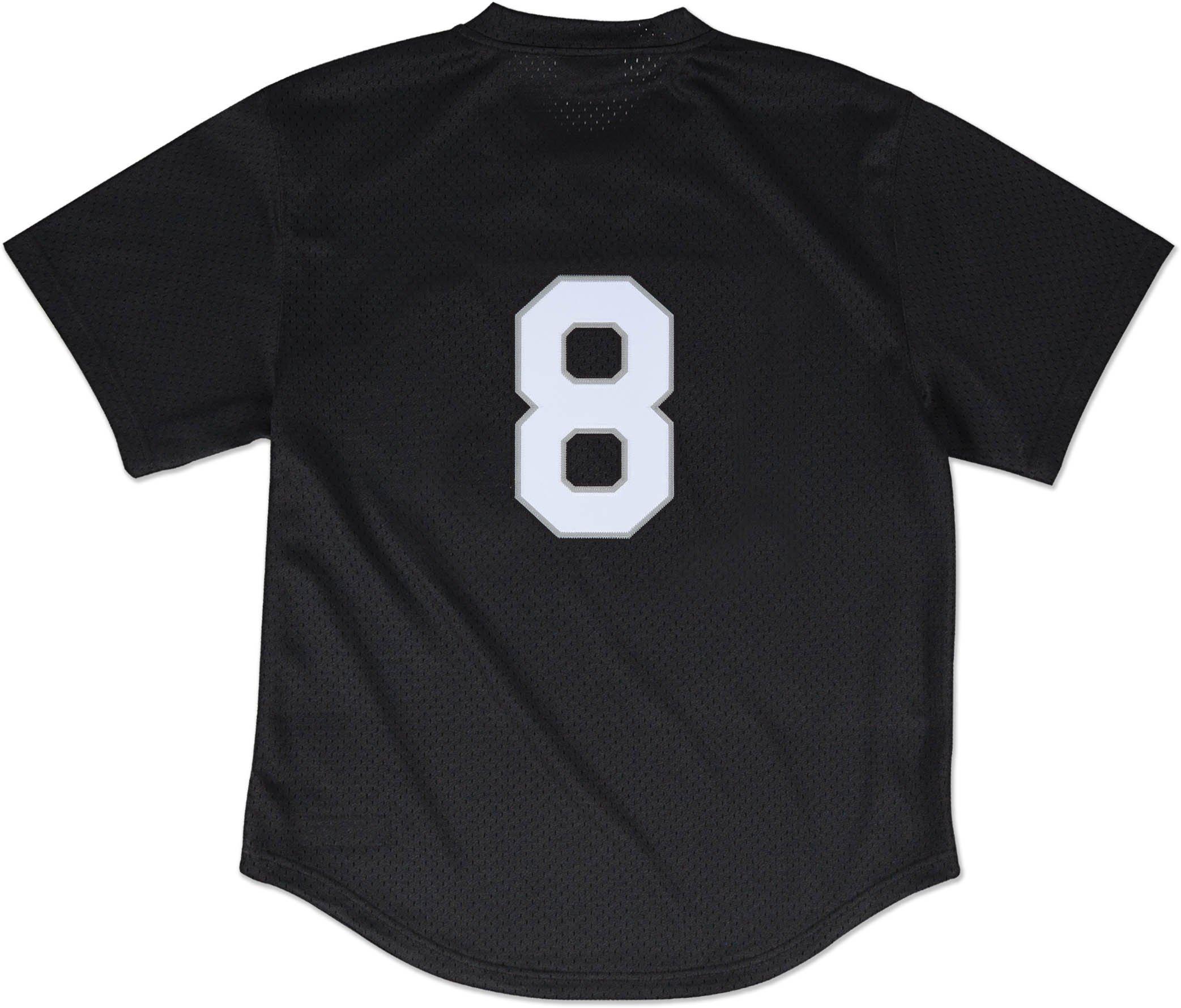 Men's Mitchell &amp; Ness Chicago White Sox Bo Jackson Batting Practice Jersey-Black