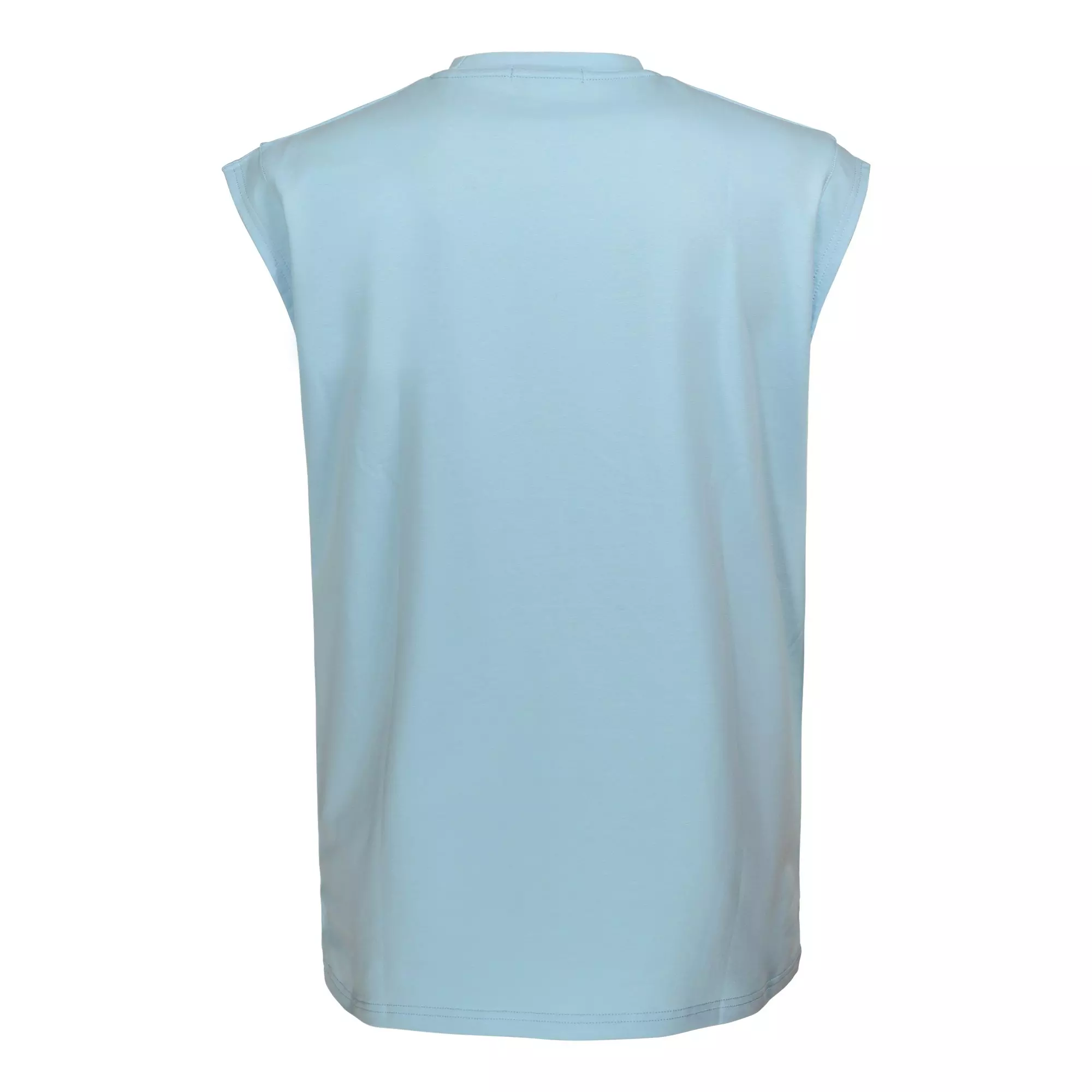 Streetz Iz Watchin Men's Pray For My Opps Muscle Tee - Blue - LT BLUE