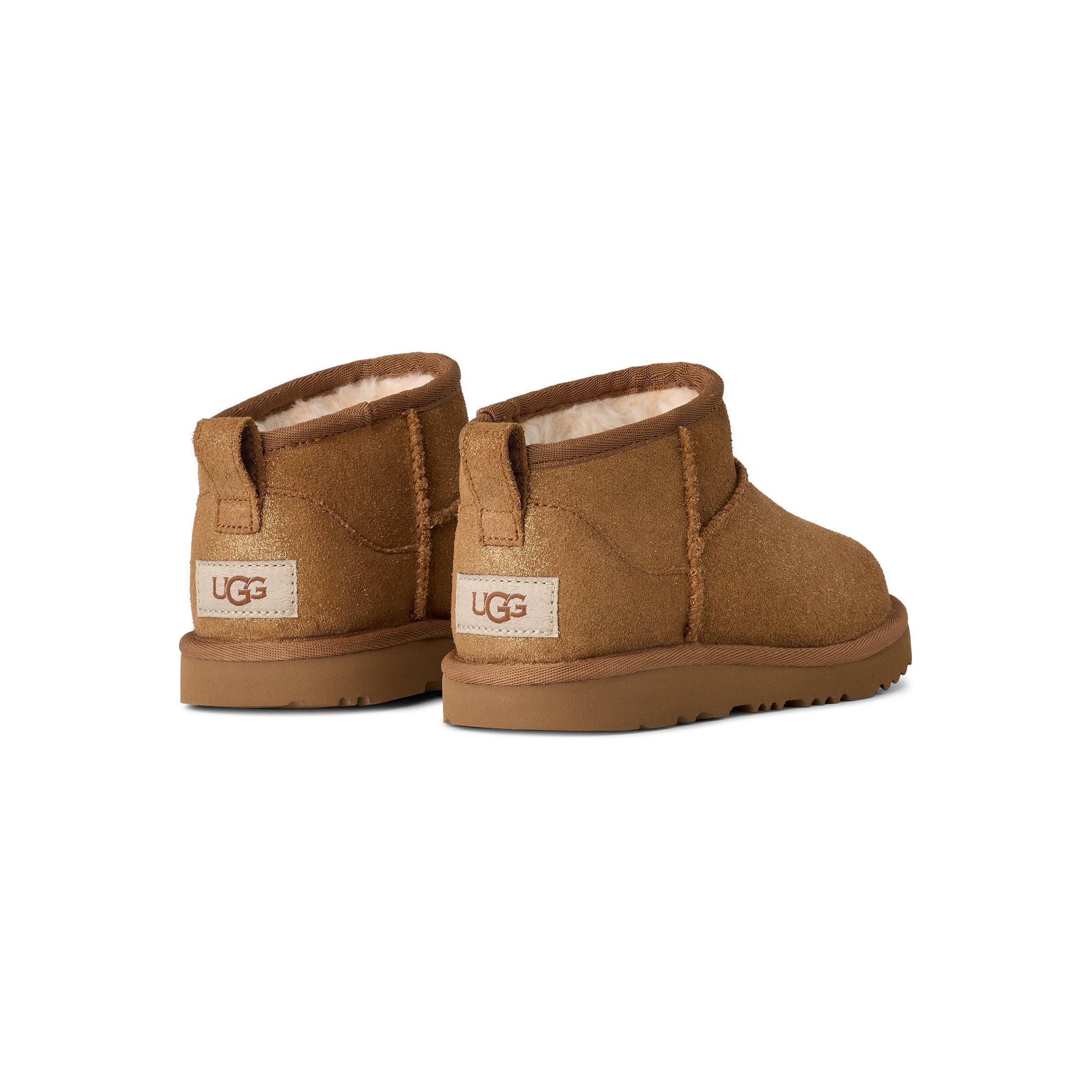 UGG Ultra Mini Dazzle Preschool Girls' "Chestnut" Boot