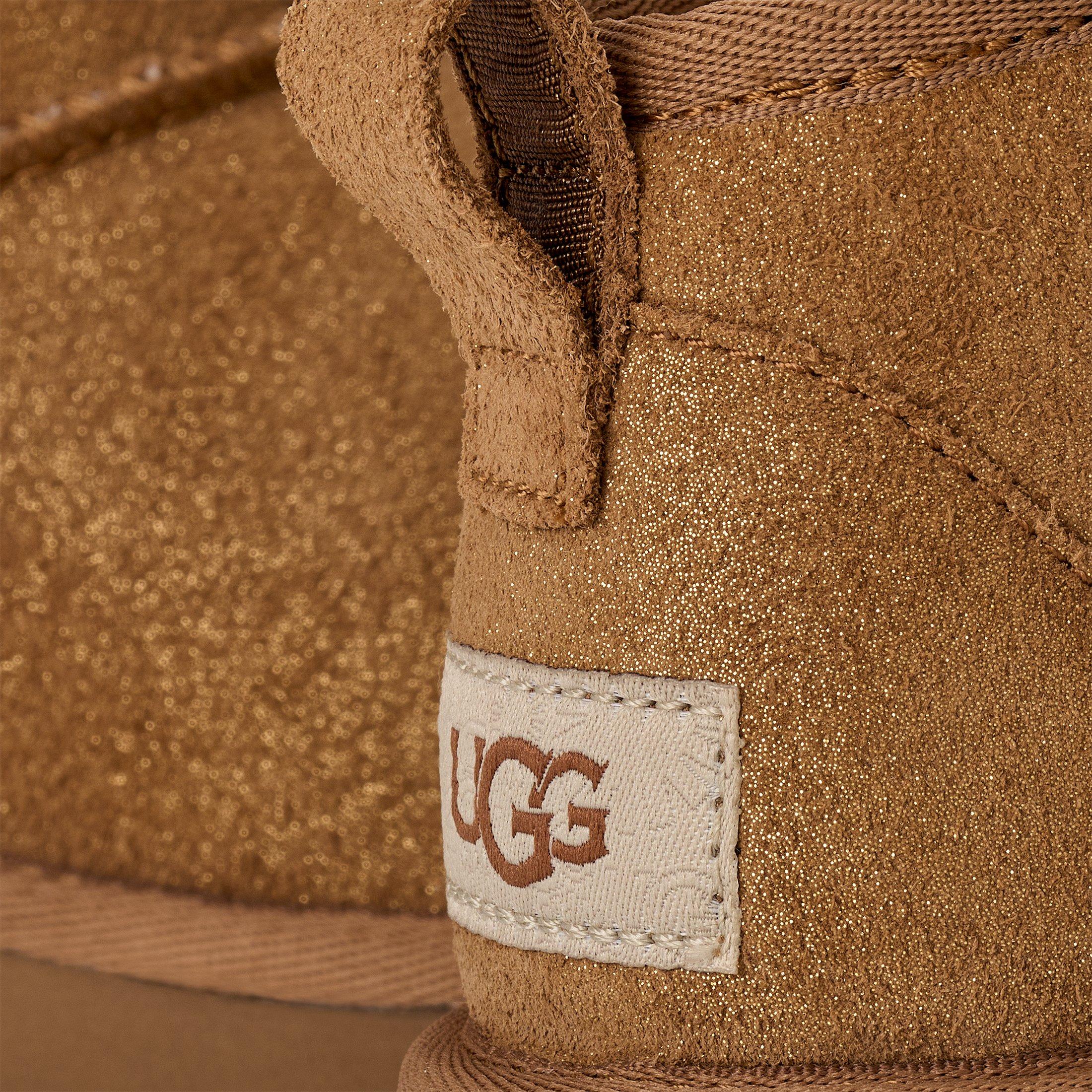 UGG Ultra Mini Dazzle Preschool Girls' "Chestnut" Boot