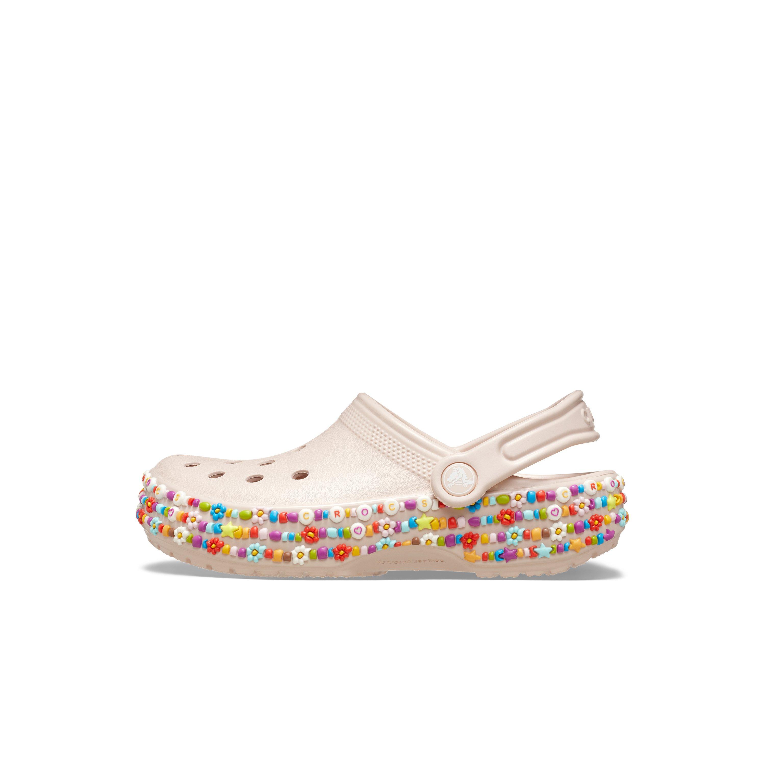 Crocs Classic Preschool Girls' "Friendship Bracelet" Clog