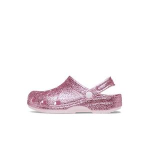Crocs Classic "Pink Glitter" Preschool Girls' Clog