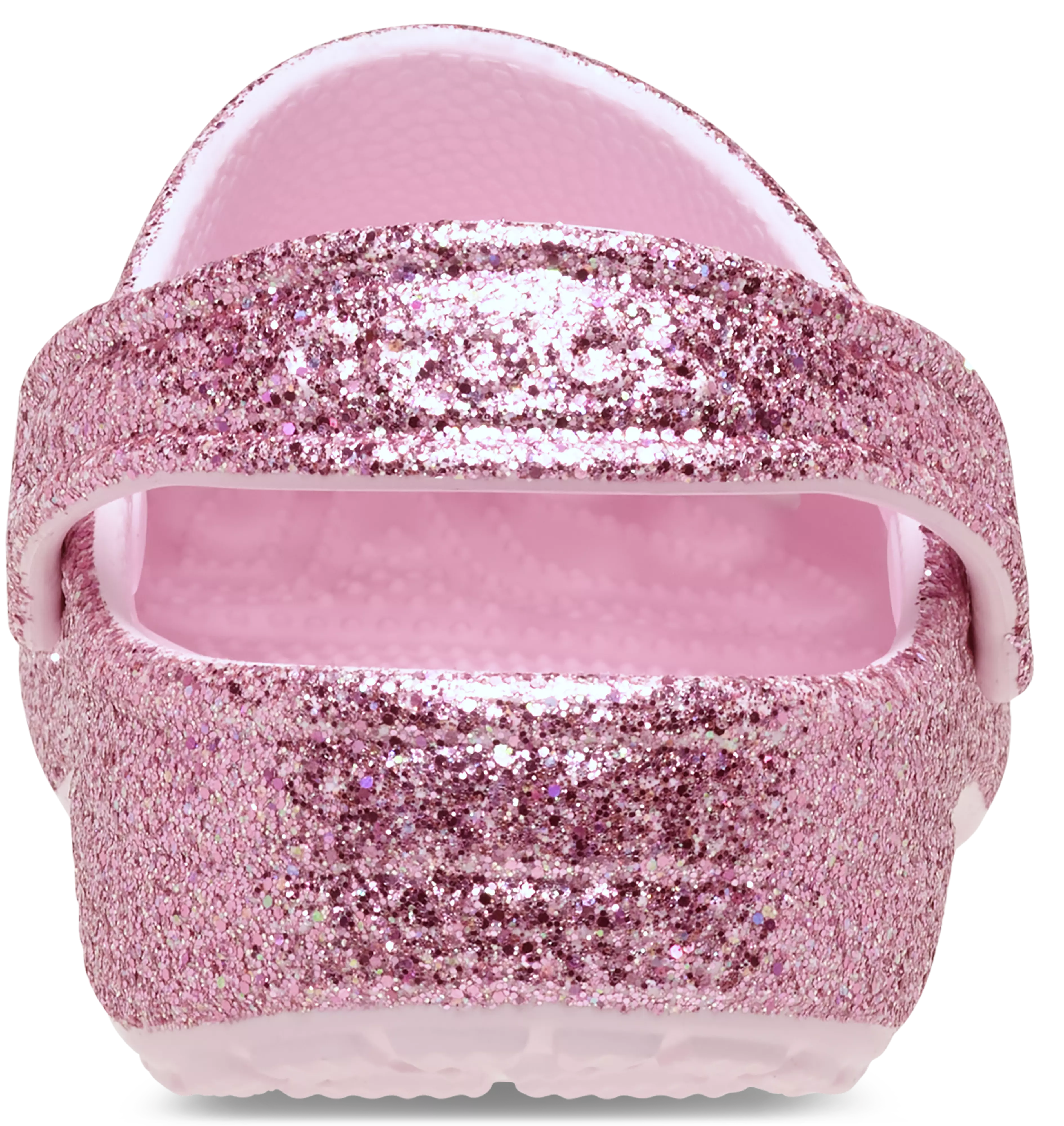 Crocs Classic "Pink Glitter" Preschool Girls' Clog - PINK