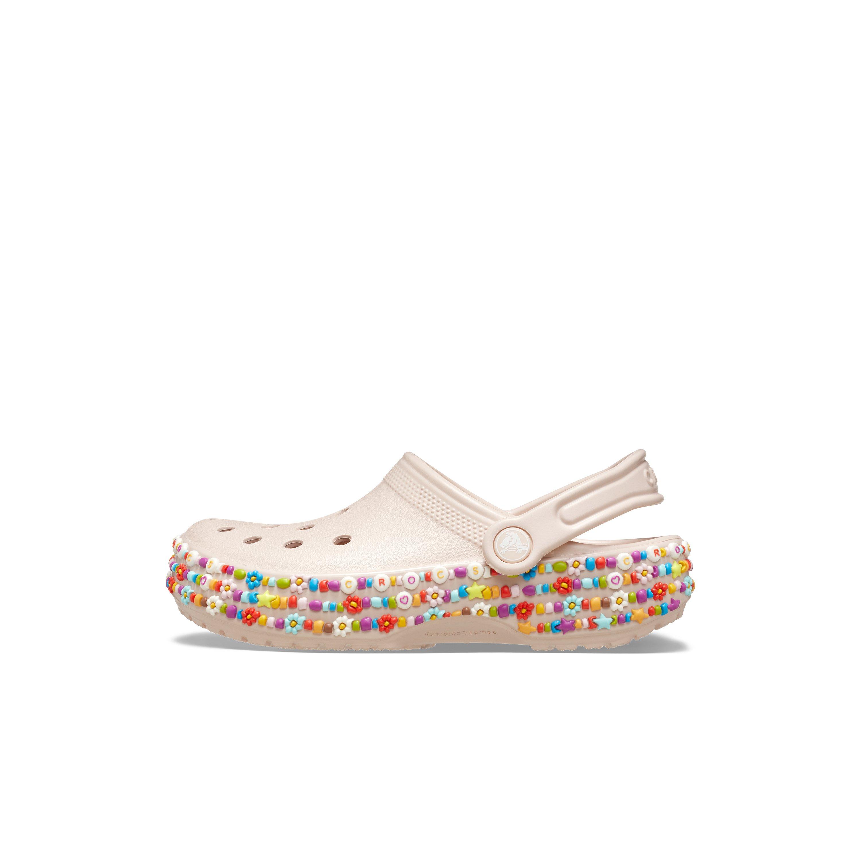 Crocs Classic Toddler Girls' "Friendship Bracelet" Clog