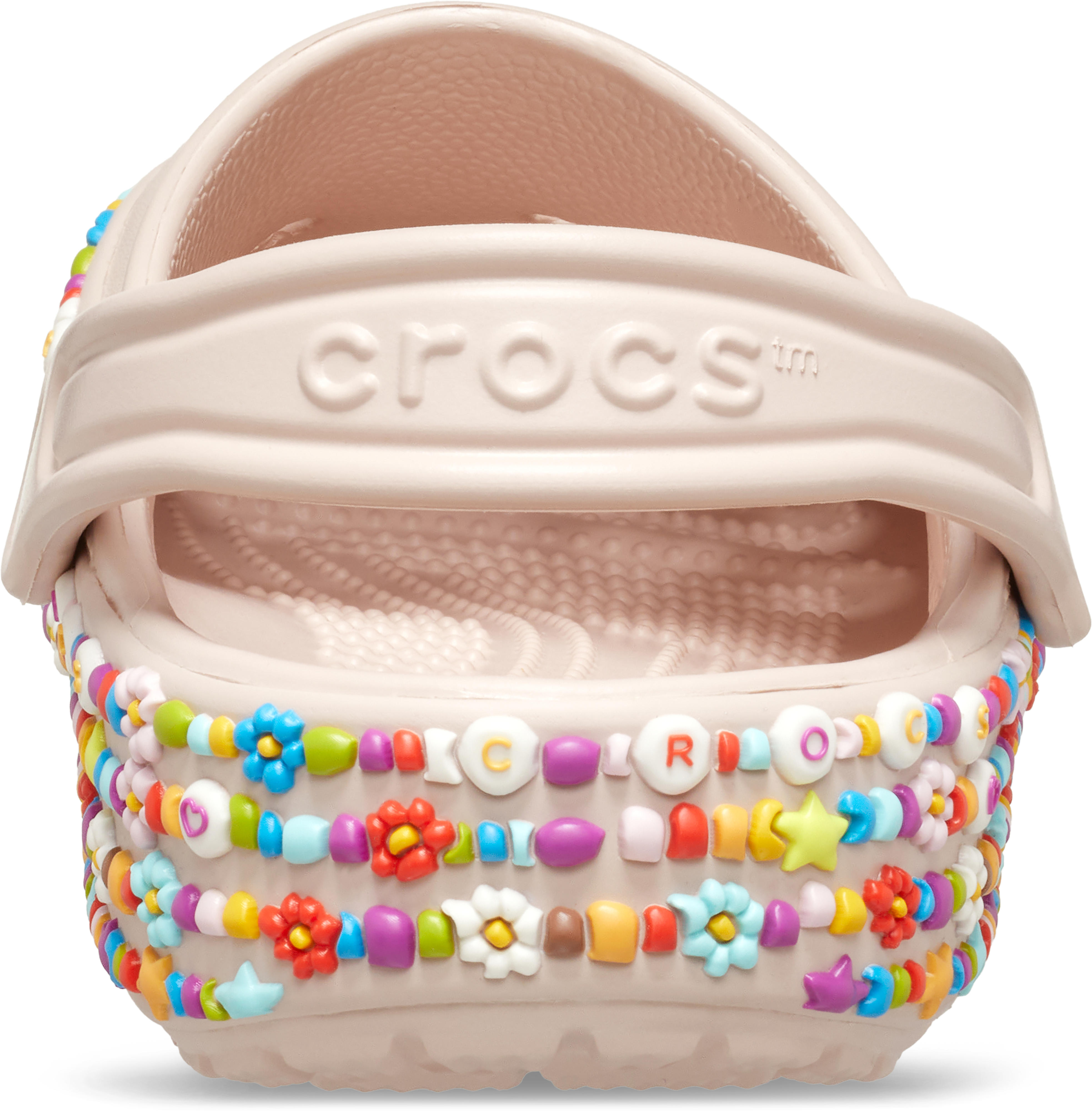 Crocs Classic Toddler Girls' "Friendship Bracelet" Clog