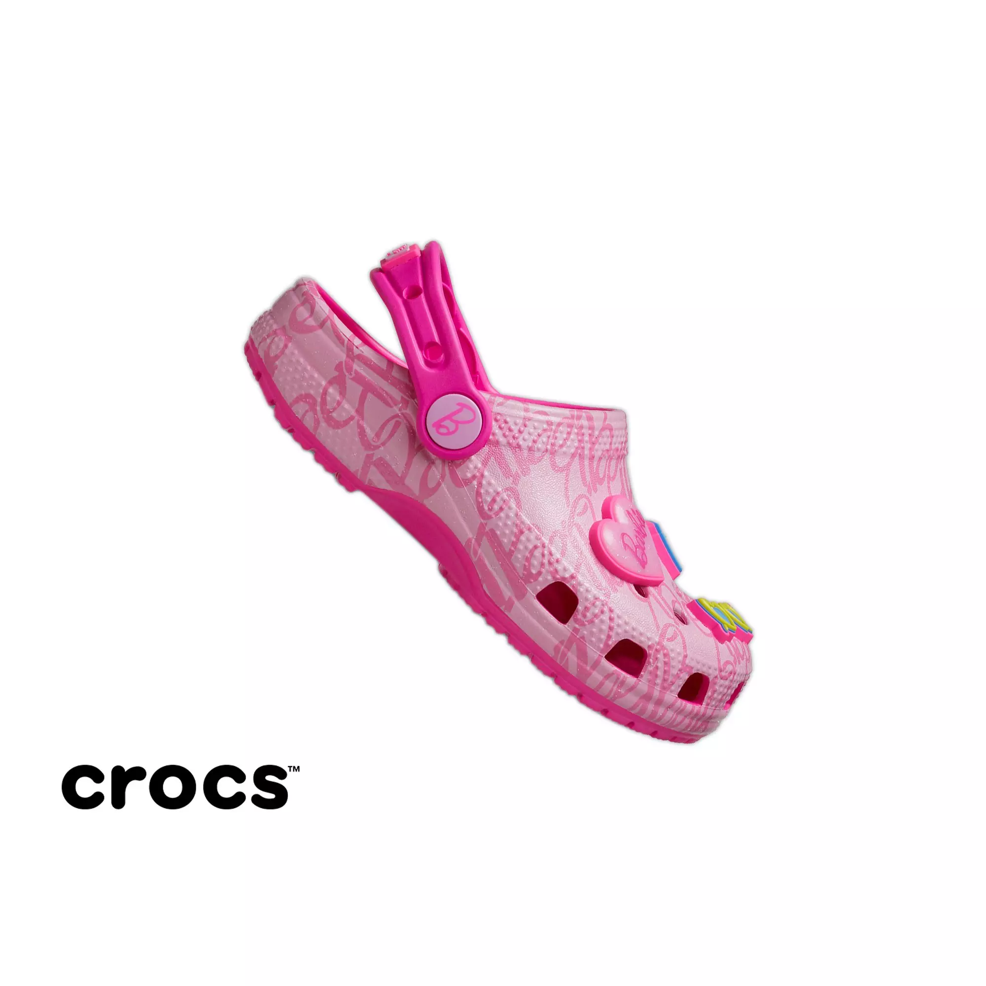 Crocs Classic "Barbie" Toddler Girls' Clog - PINK