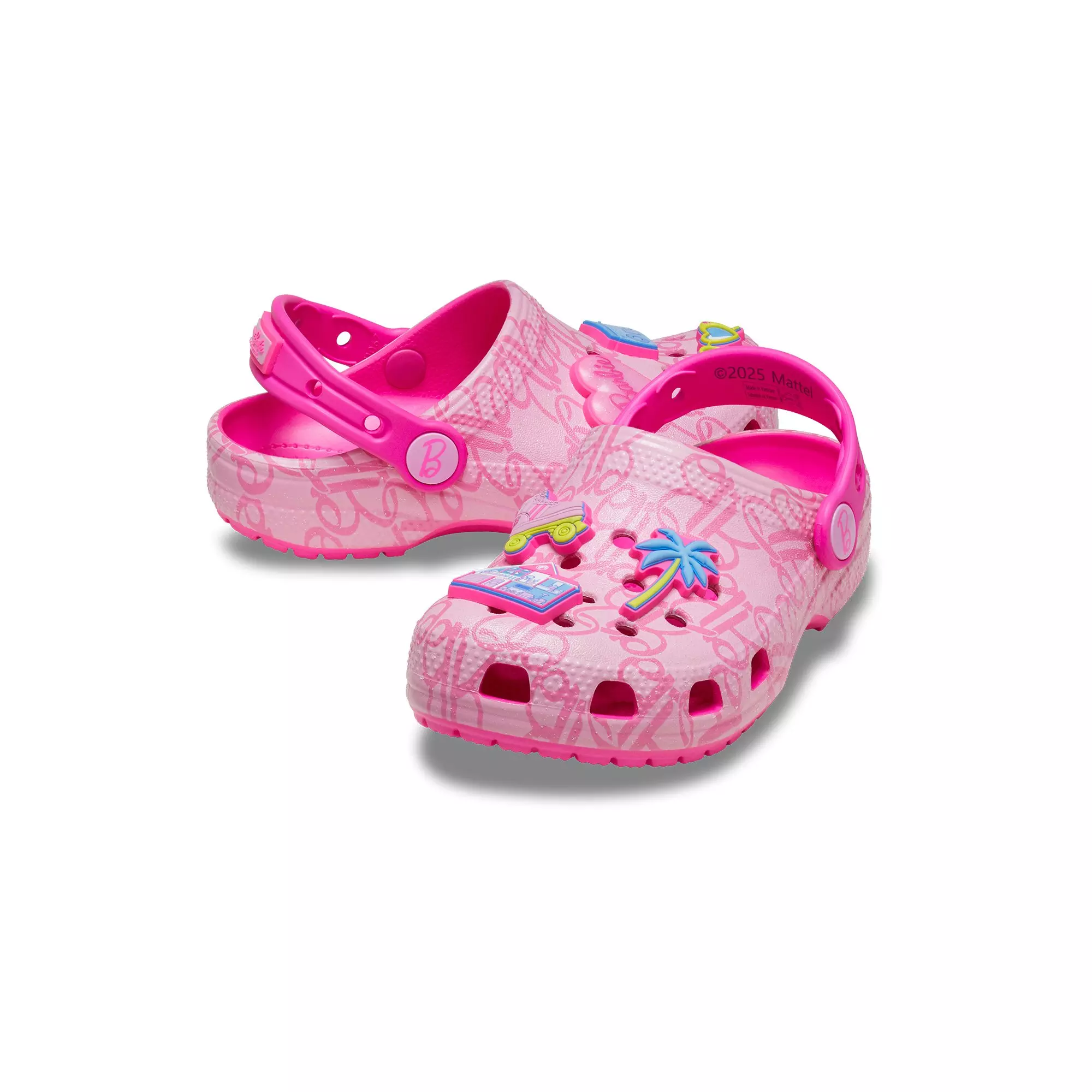 Crocs Classic "Barbie" Toddler Girls' Clog - PINK