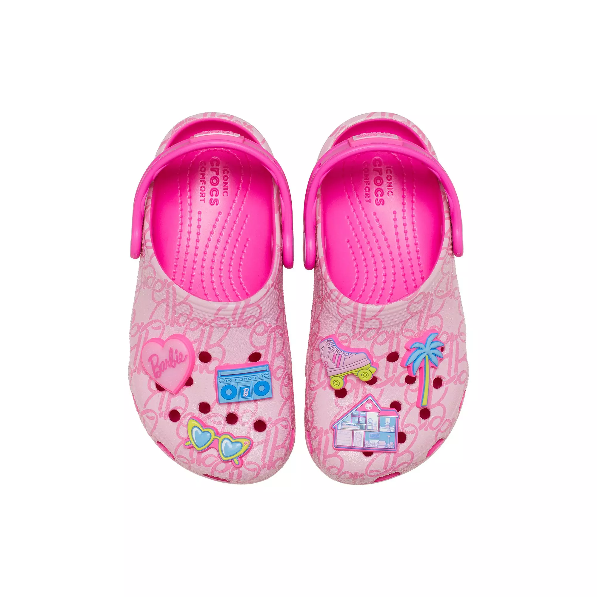 Crocs Classic "Barbie" Toddler Girls' Clog - PINK