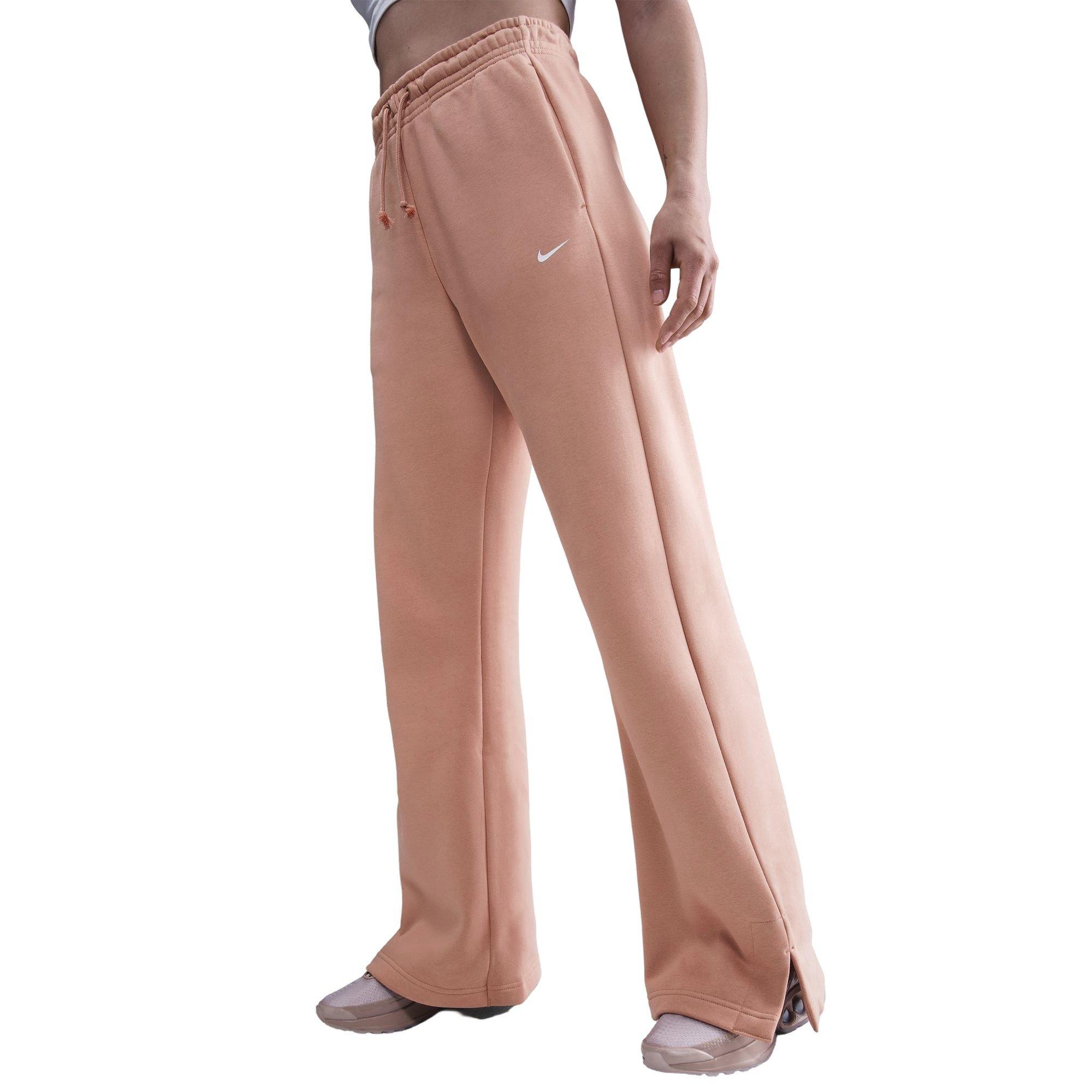 Nike Women's Sportswear Wide-Leg Pants - PINK Thumbnail View 3
