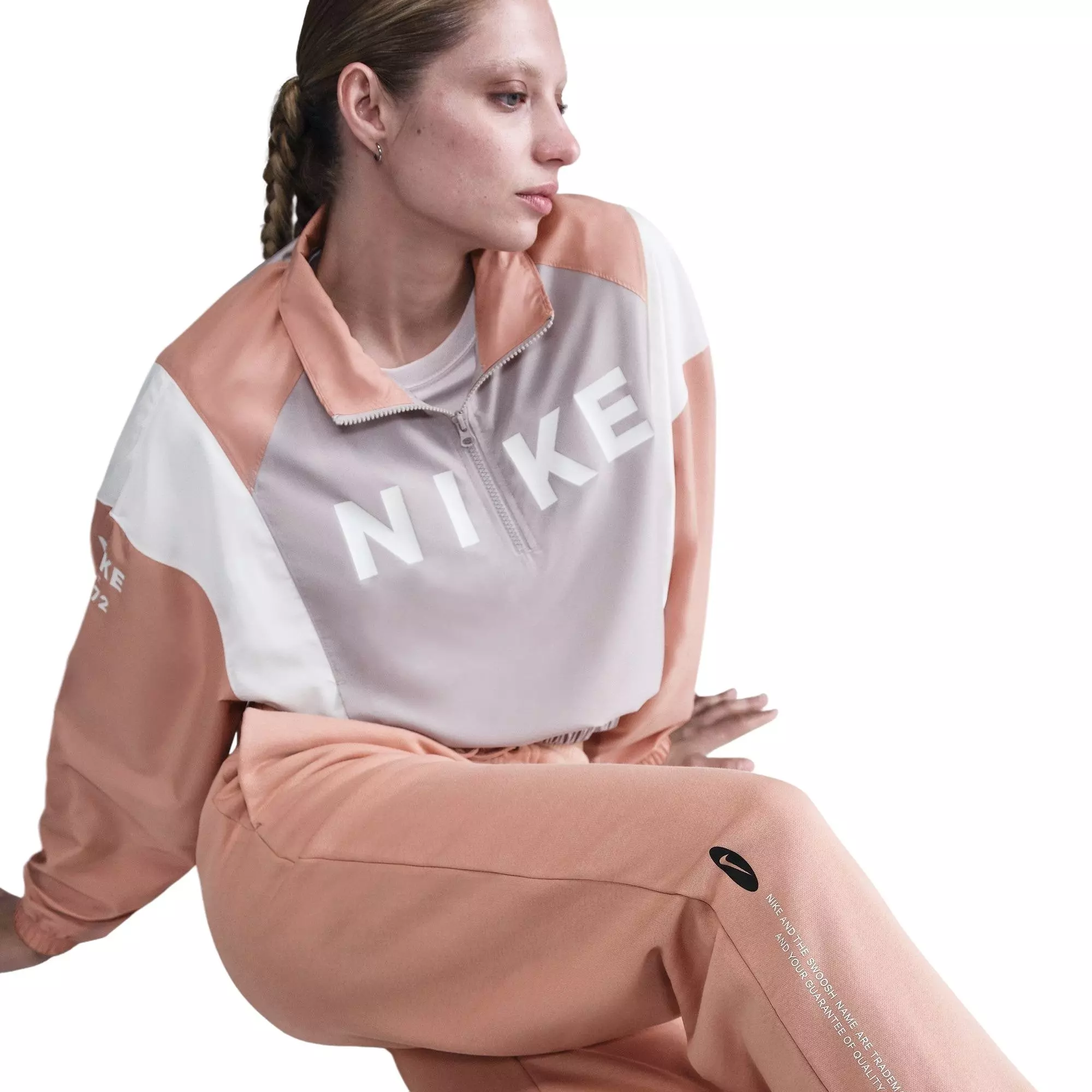 Nike Women's Sportswear Wide-Leg Pants - PINK