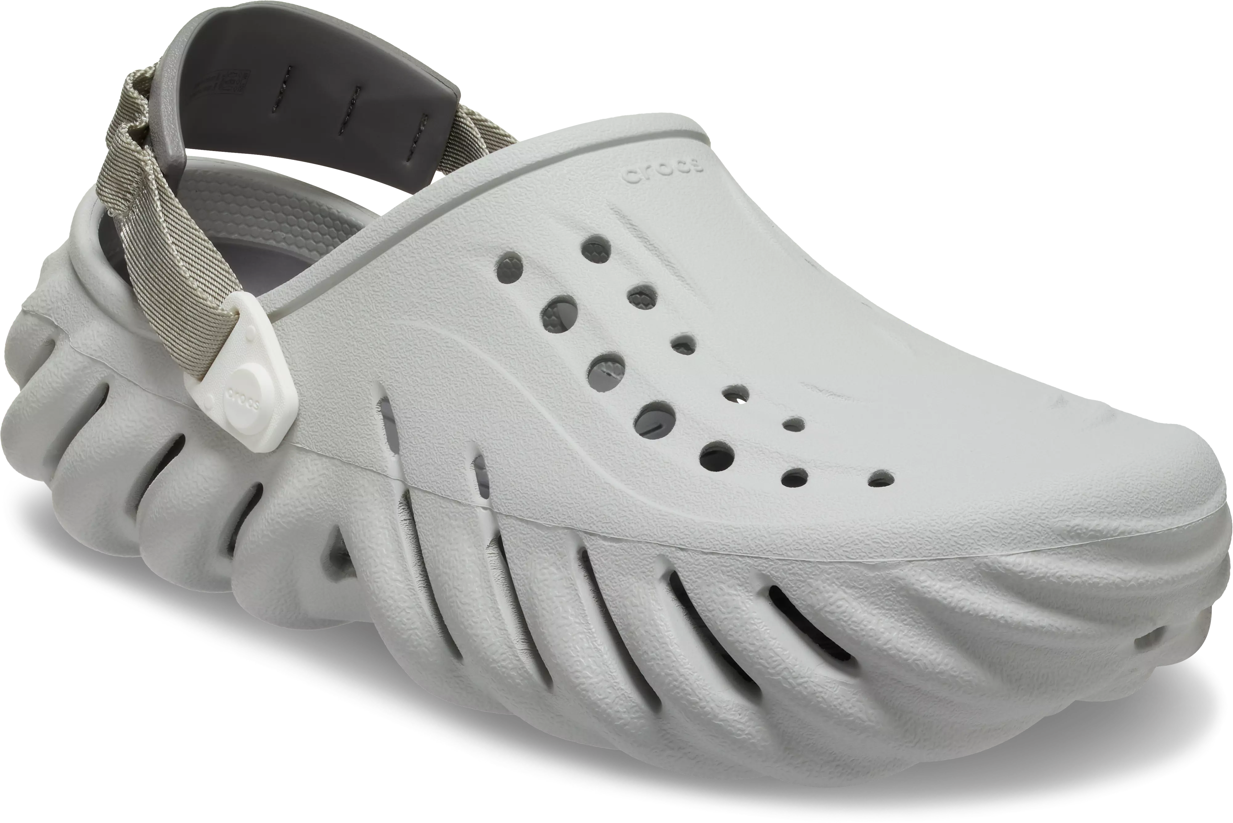 Crocs Echo Classic "Lt Grey" Unisex Clog - LT GREY