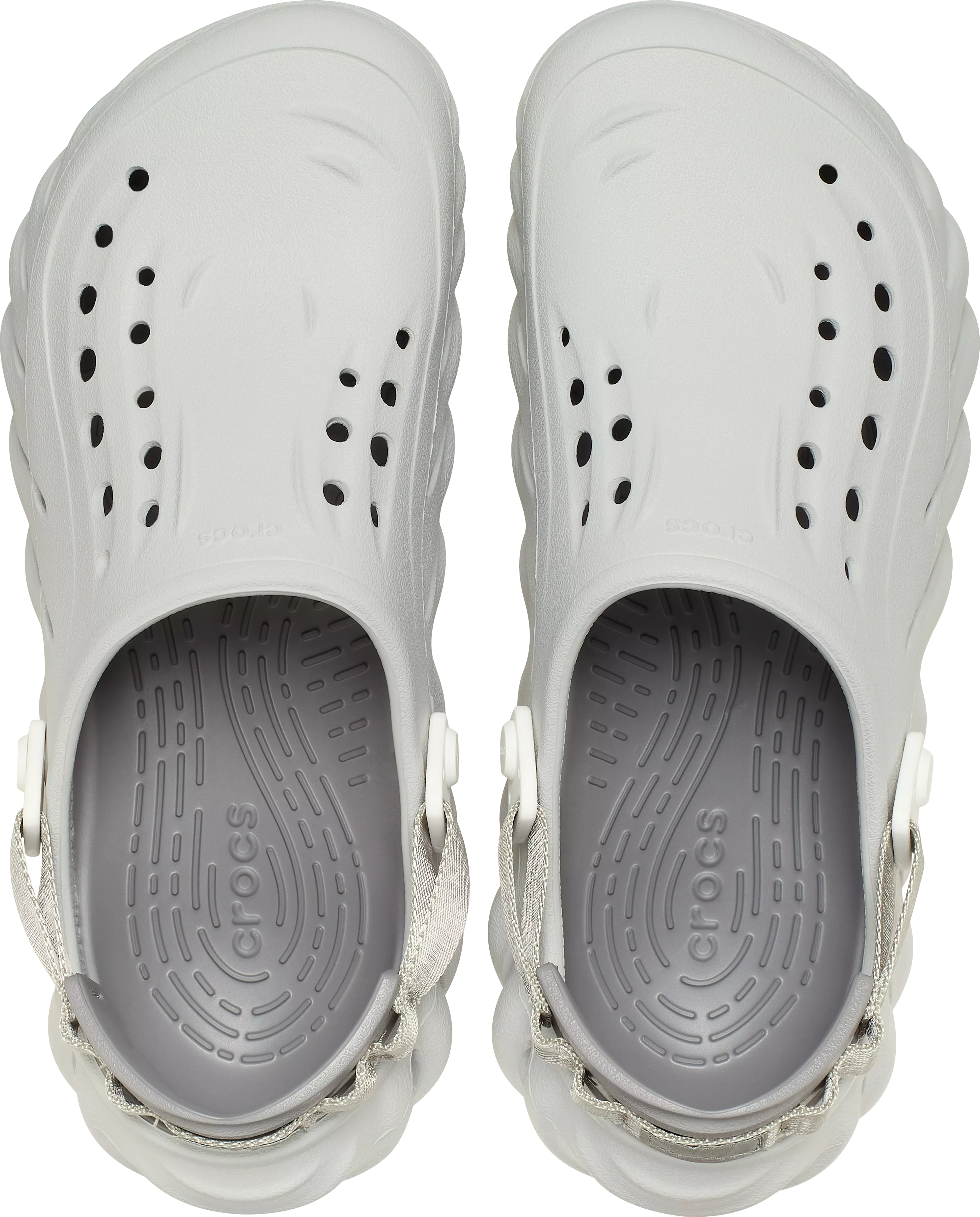 Crocs Echo Classic "Lt Grey" Unisex Clog - LT GREY