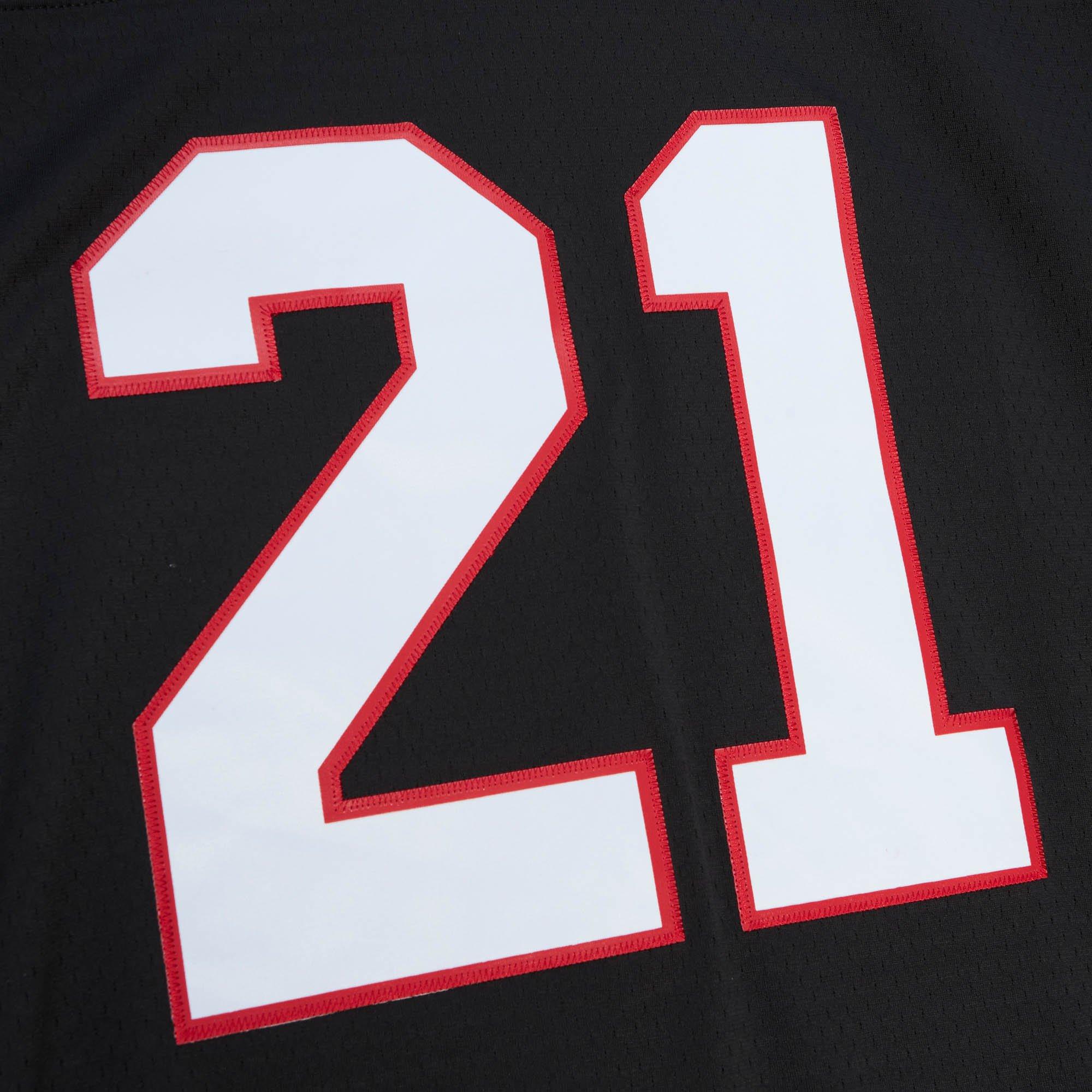Mitchell & Ness Men's Atlanta Falcons 1992 Deion Sanders NFL Legacy Jersey - Black - BLACK Thumbnail View 3